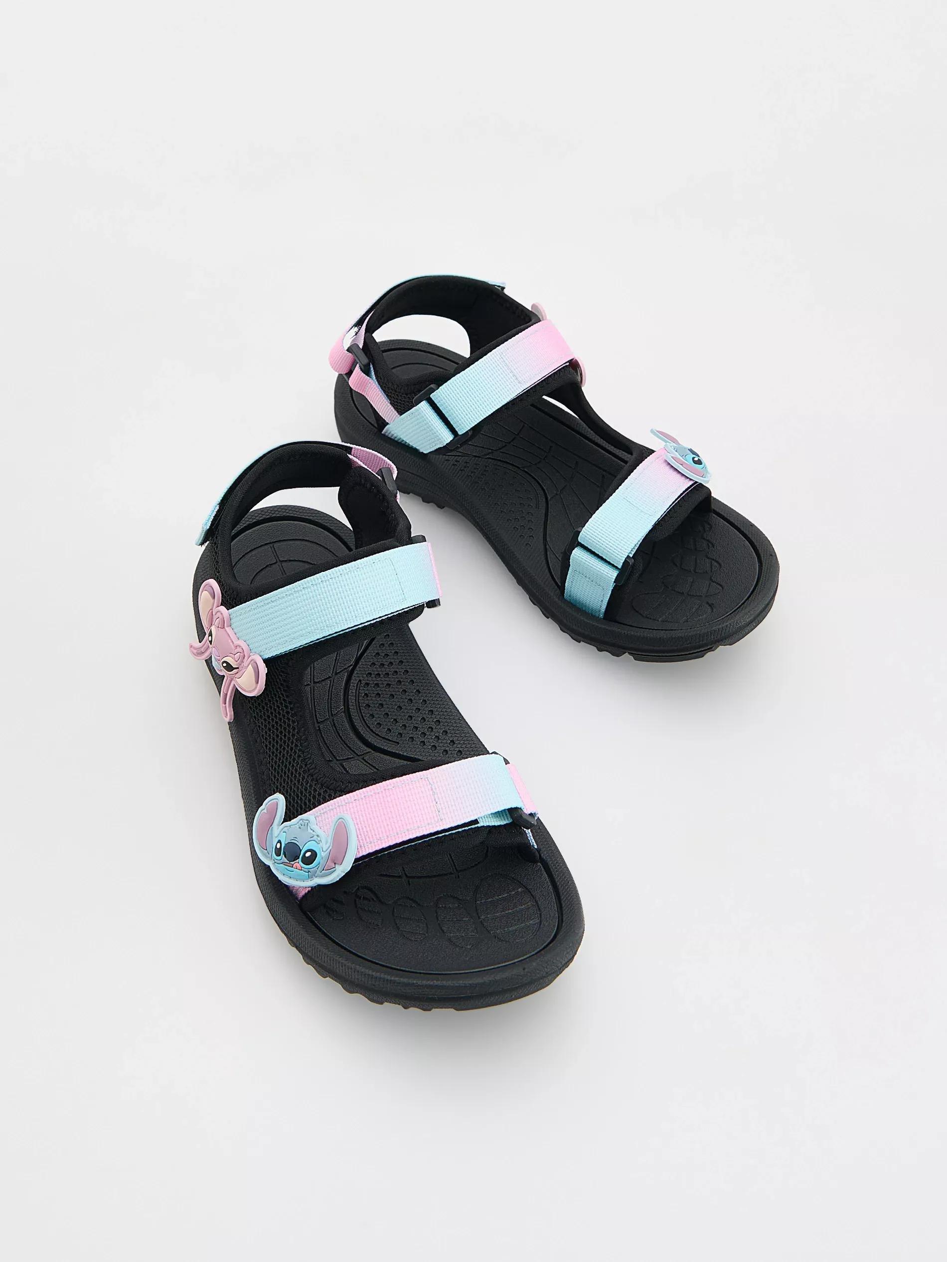 صندل بنات أسود, Black, medium