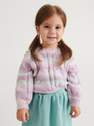 Reserved - Multicolor Stripe Jersey Jumper, Kids Girl