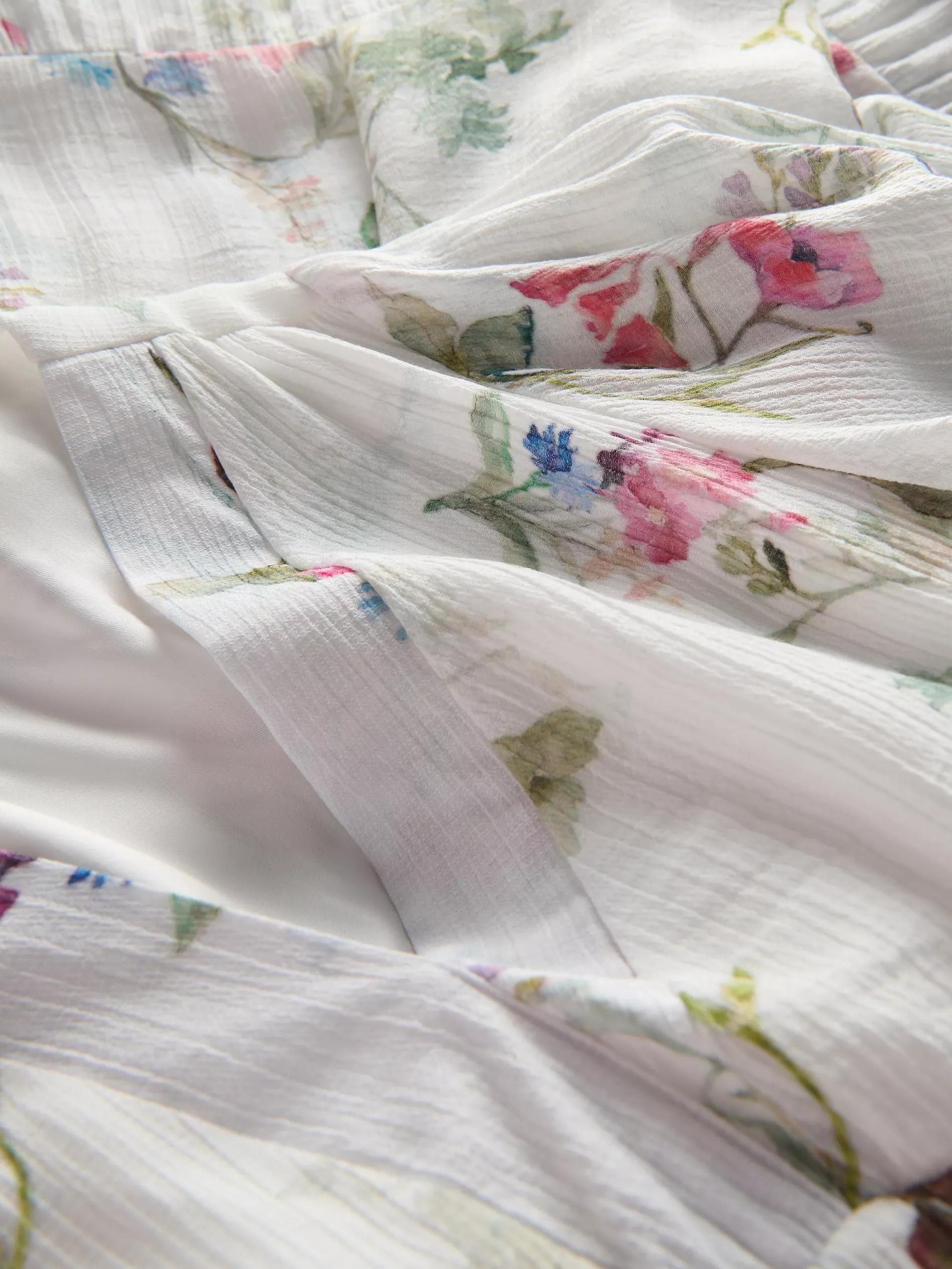 Multicolour Patterned Midi Dress, Multicolor, large image number 1