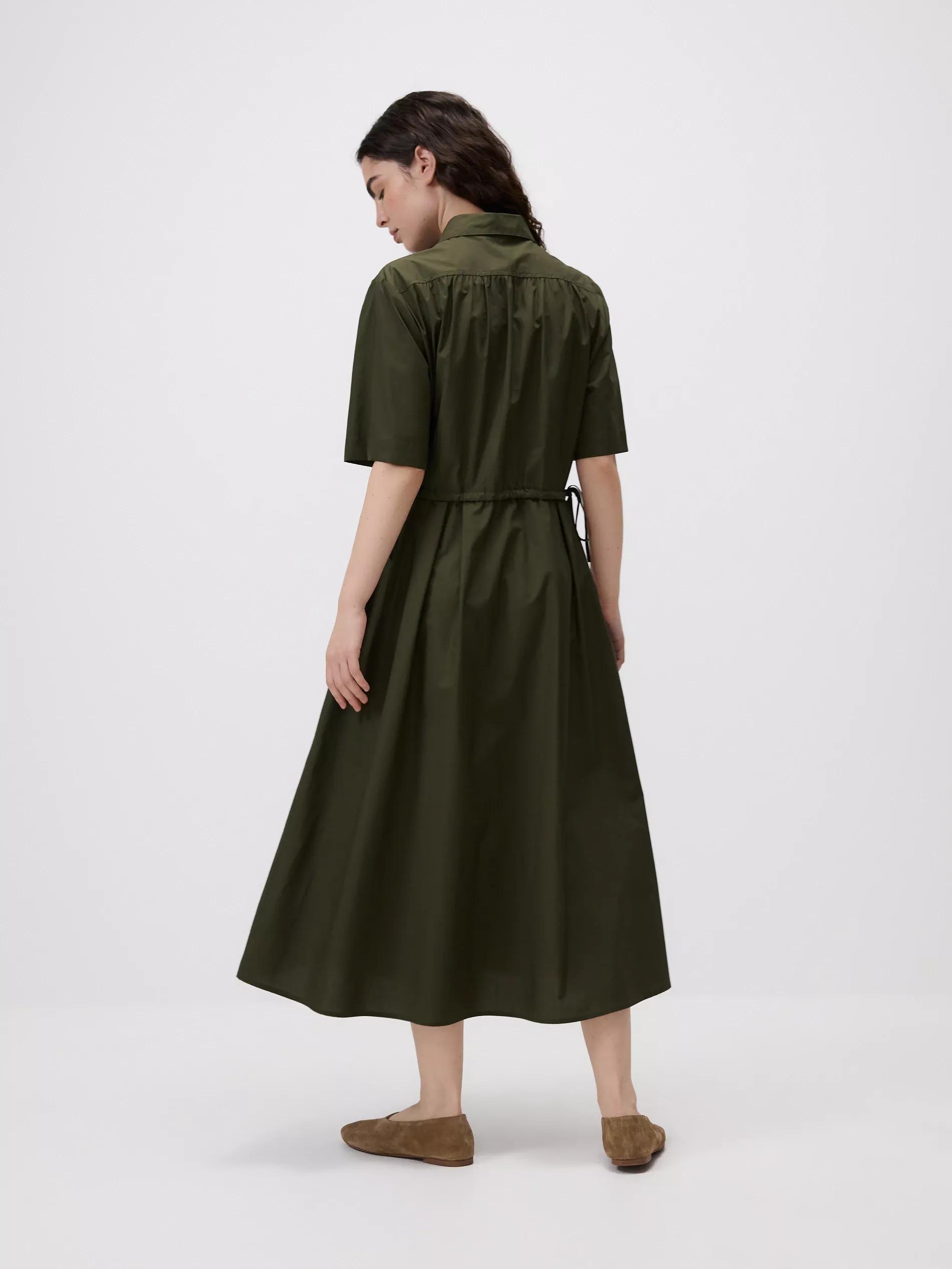 Khaki Belted Dress, , large image number 3