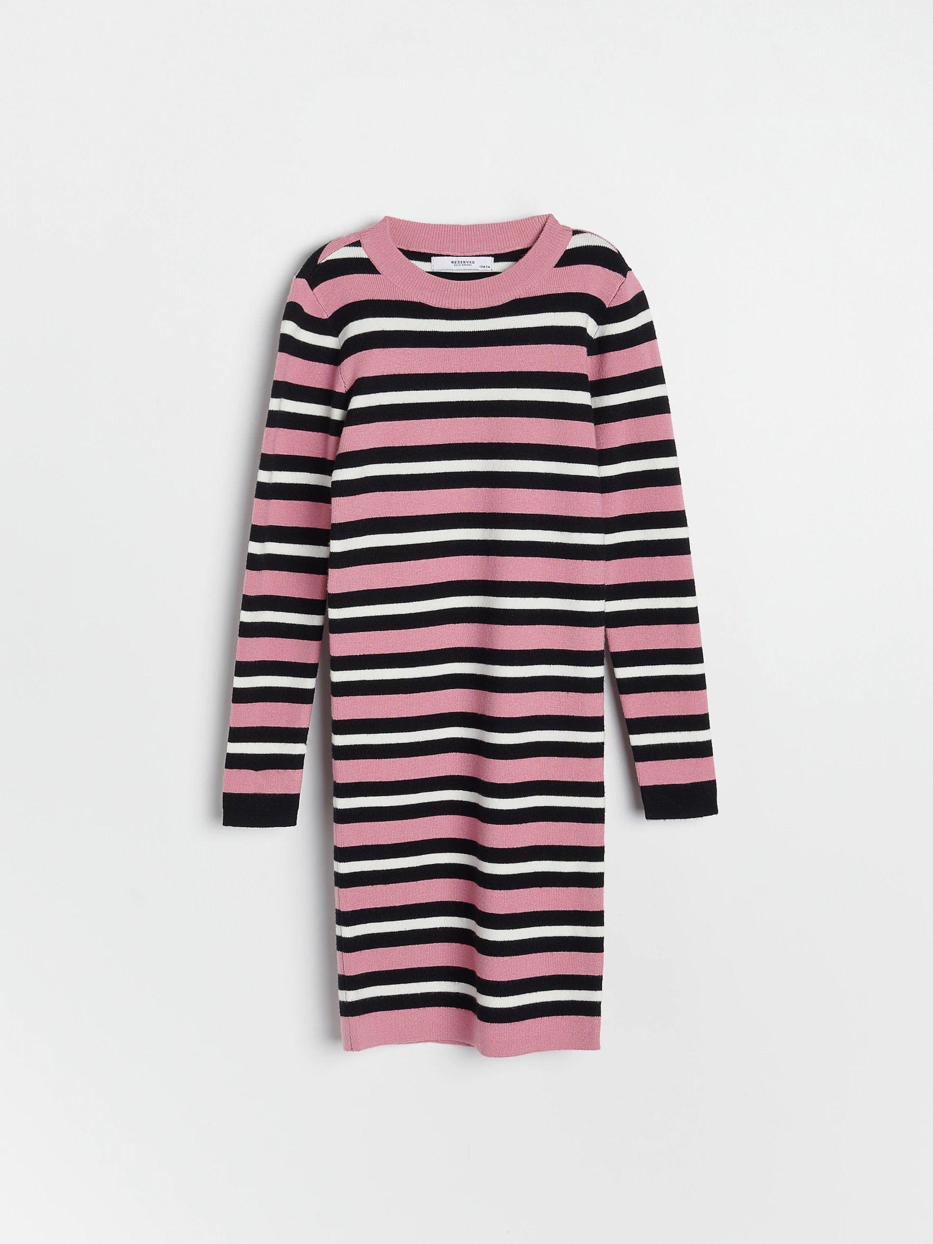 Multicolor Dress Made Of Lenzing Ecovero, Kids Girl, , large image number 2