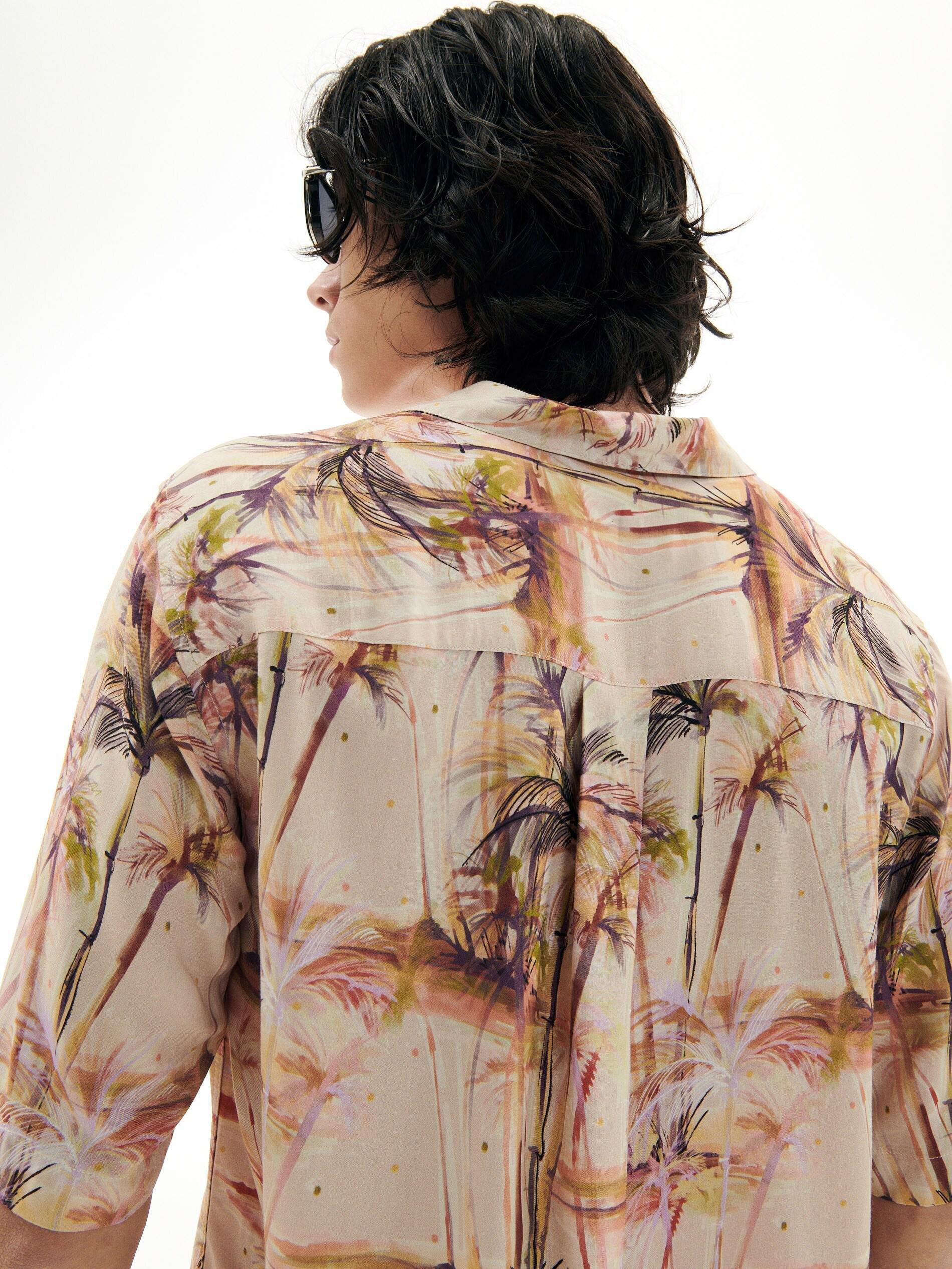 Multicolor Patterned Shirt, , large image number 1