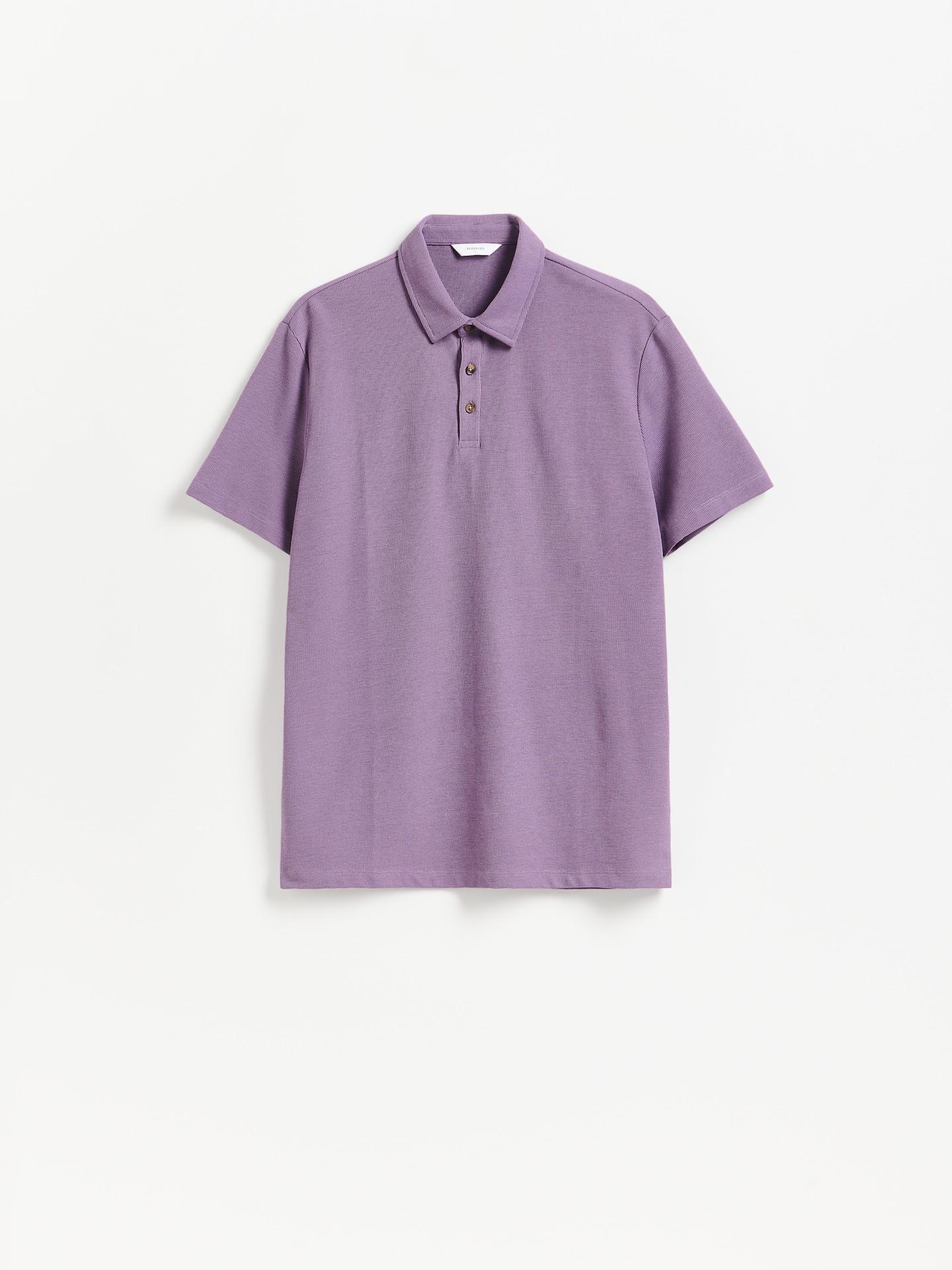 Purple Regular Fit Polo Shirt, Purple, large image number 4