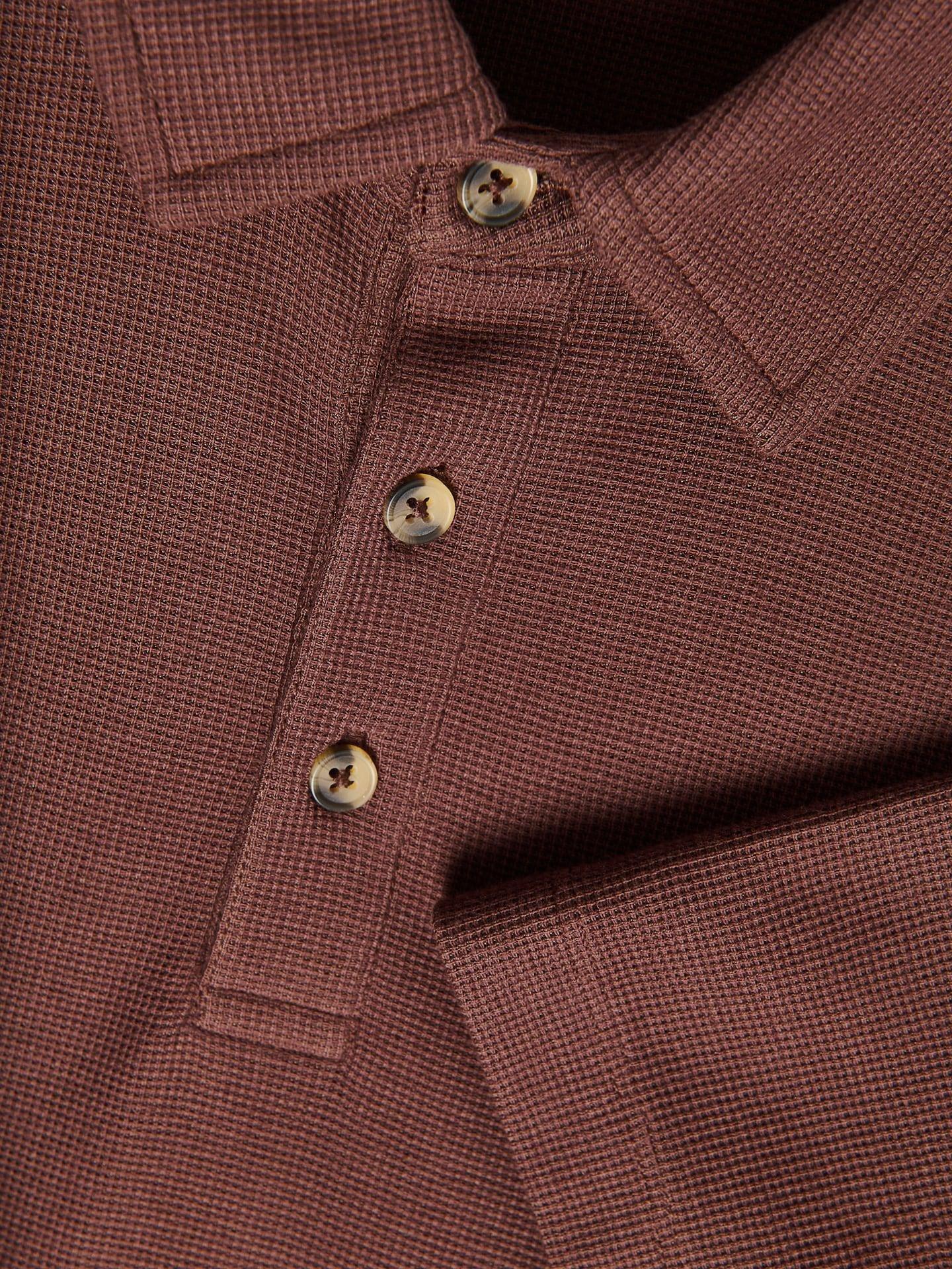 Brown Regular Fit Polo Shirt, Brown, large image number 5