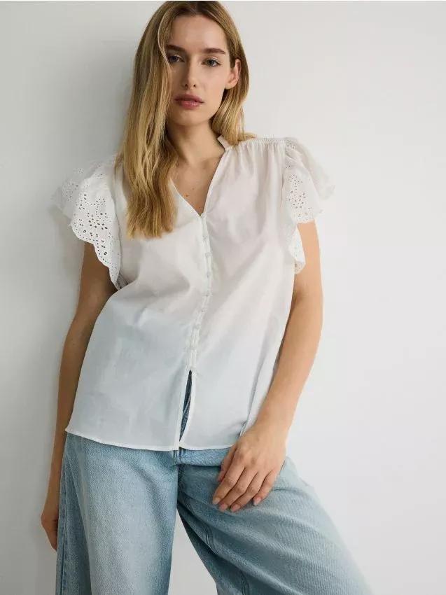 White Blouse, , large image number 0