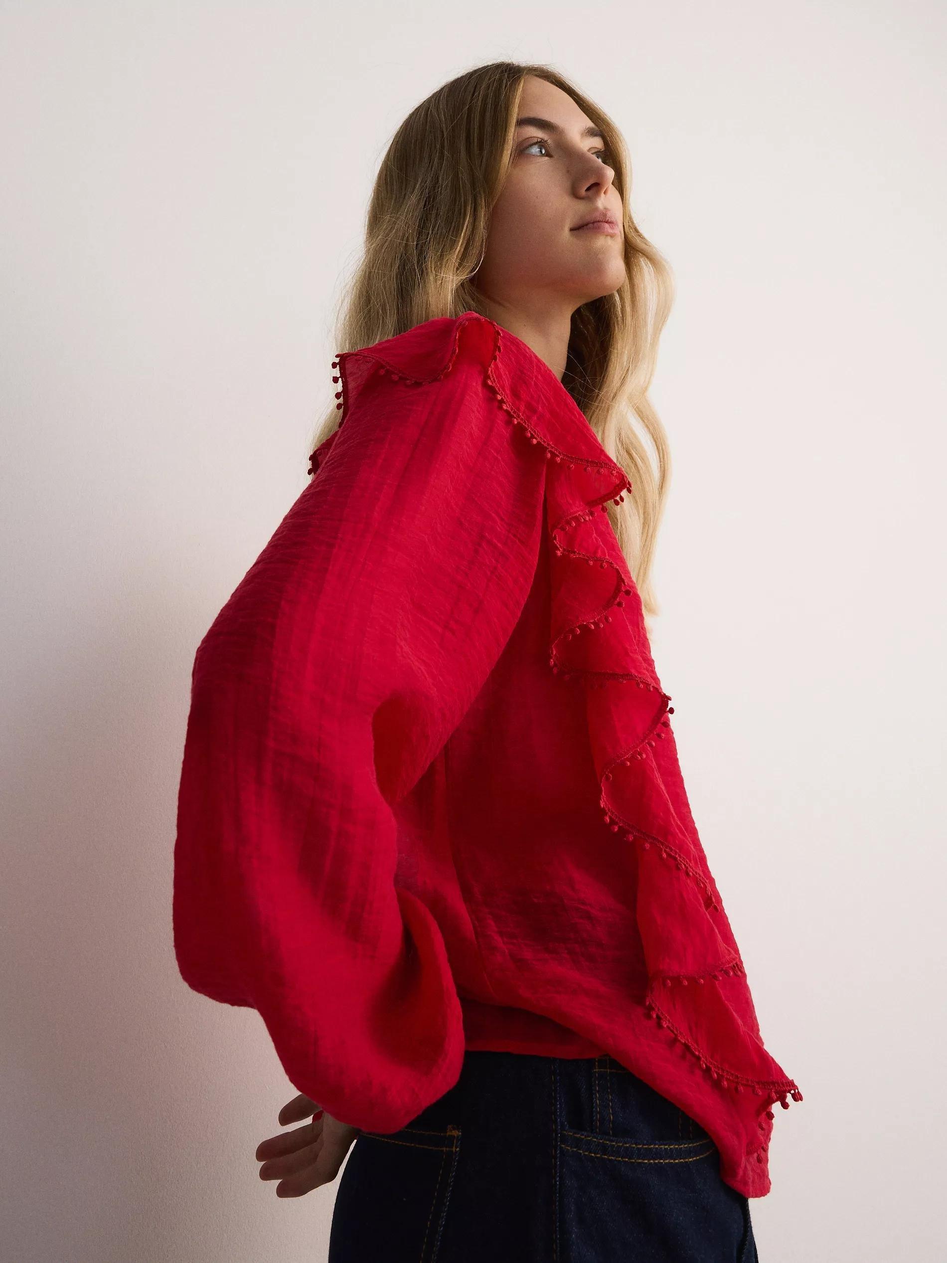 Red Blouse, , large image number 4