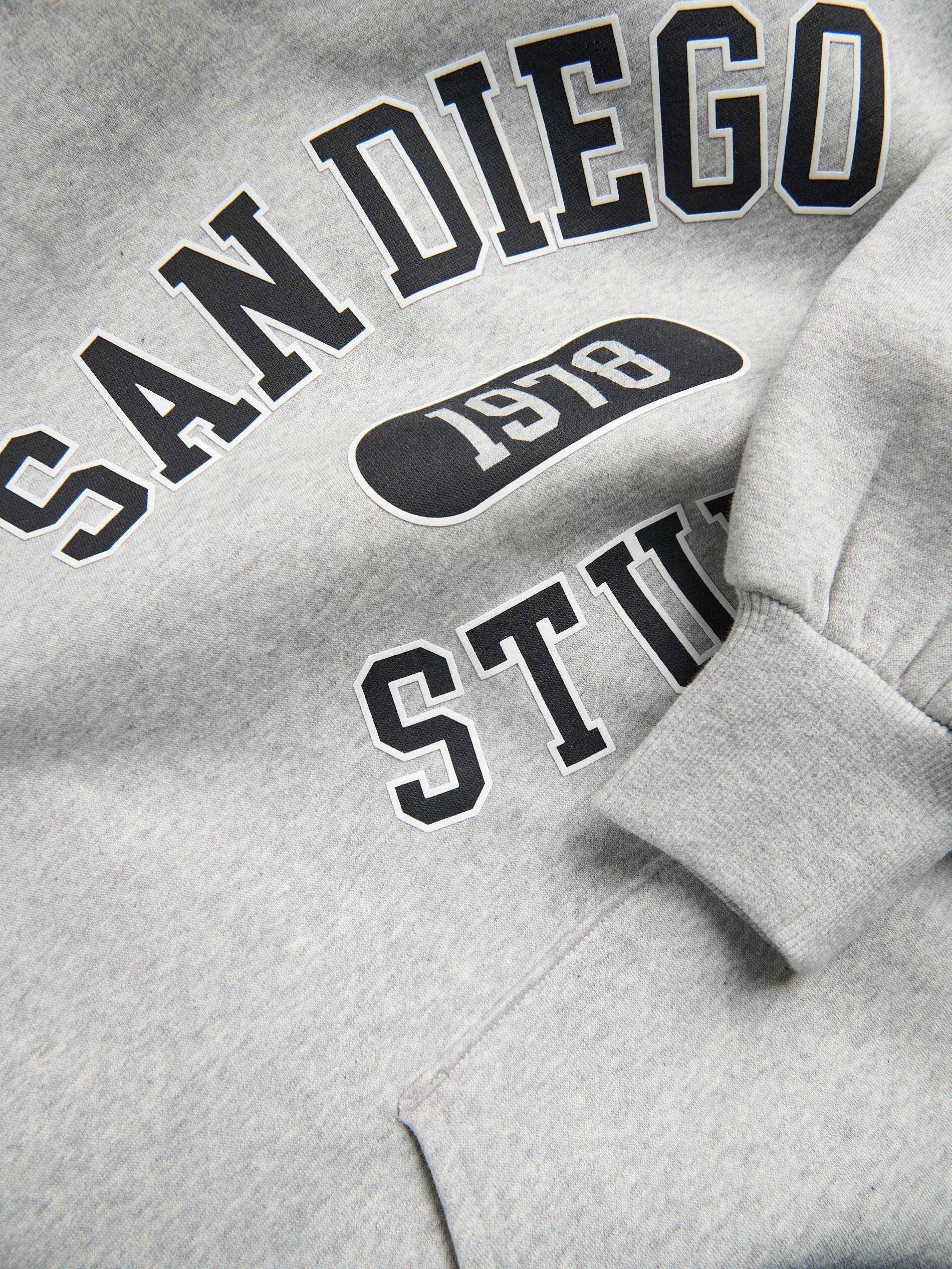 LIGHT GREY Printed sweatshirt, Light grey, large image number 5