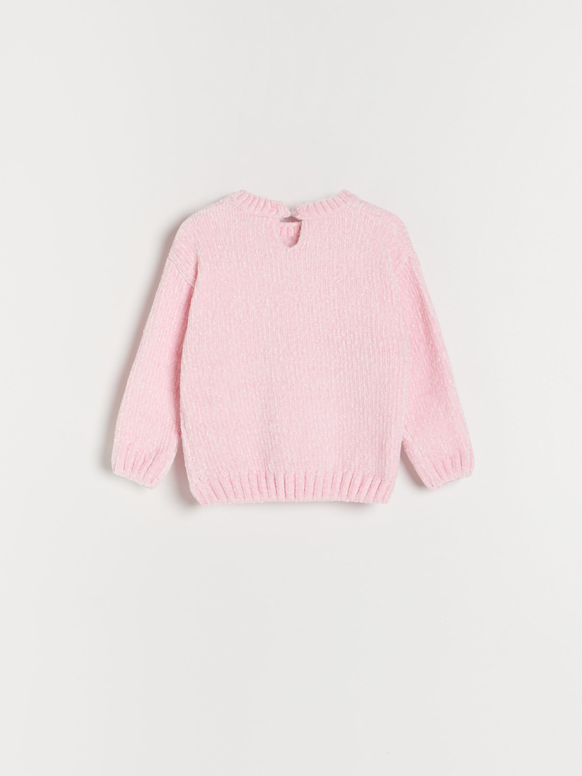 Pink Chenille Jumper, Kids Girl, , large image number 1