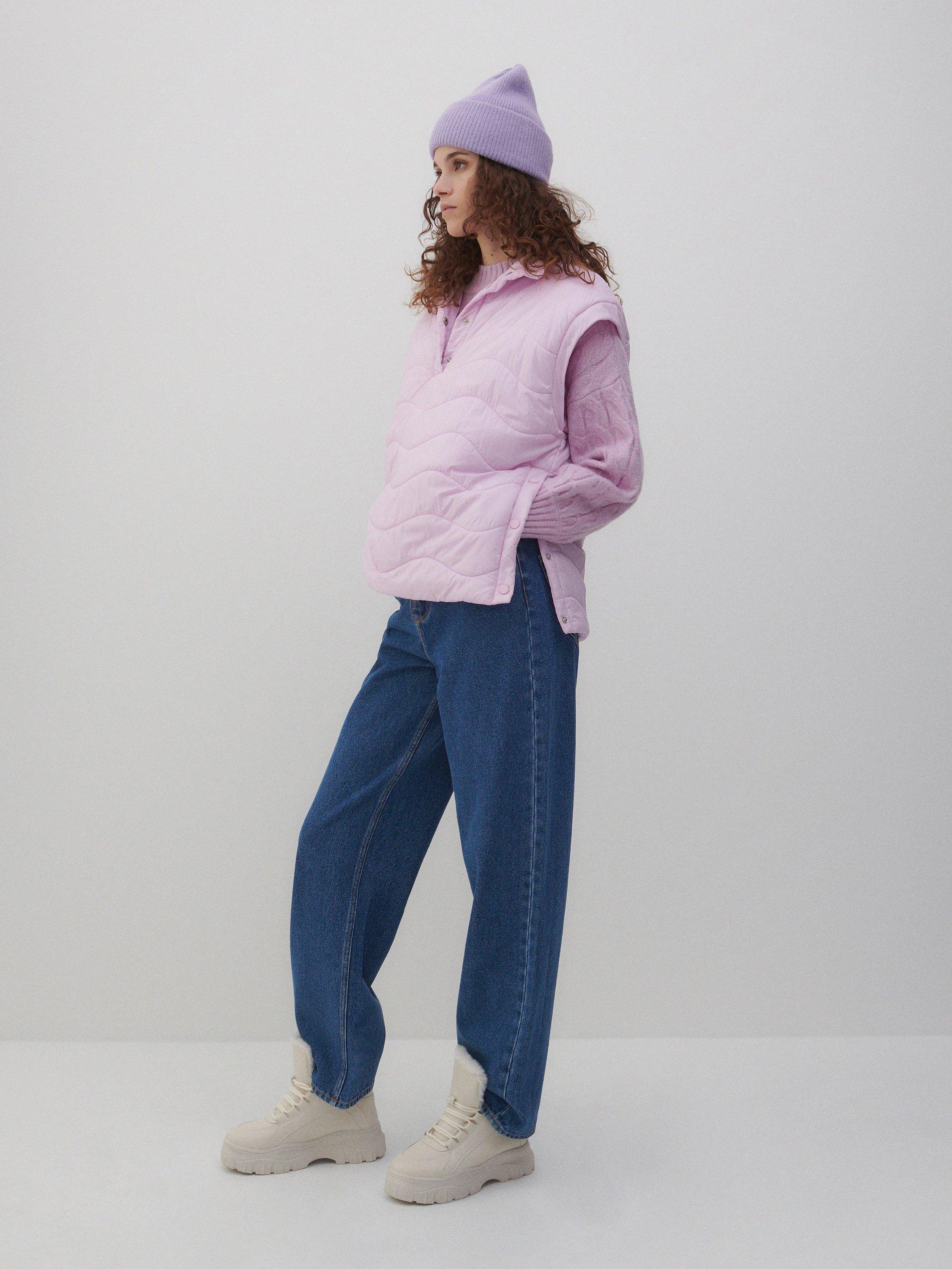 Lavender Cable-Knit Sweater, Women, , large image number 1
