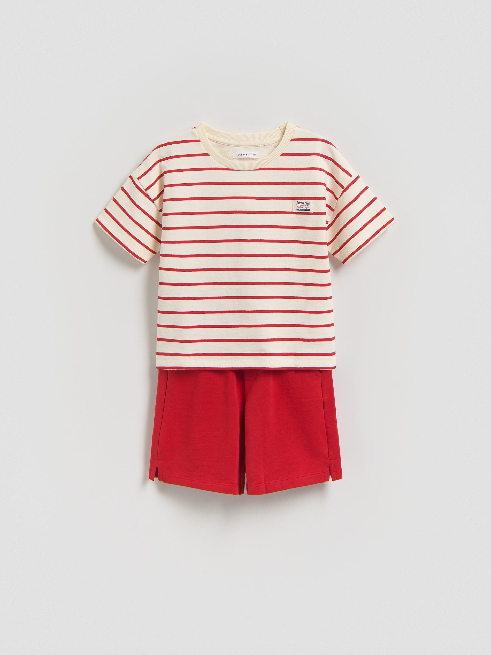 Red Cotton Rich Set, Red, large image number 0