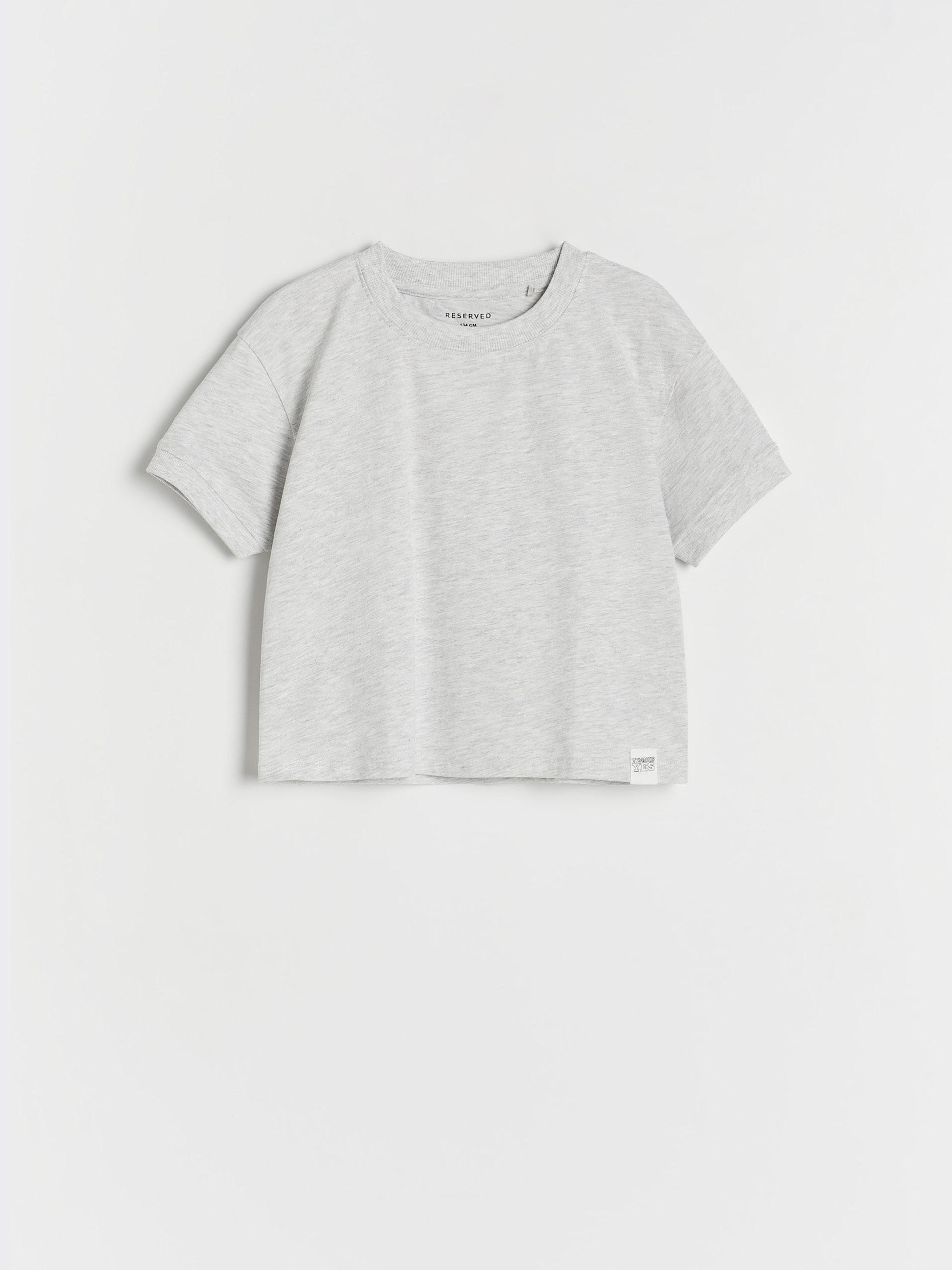 Grey Patched T-Shirt, Kids Girls, , large image number 3
