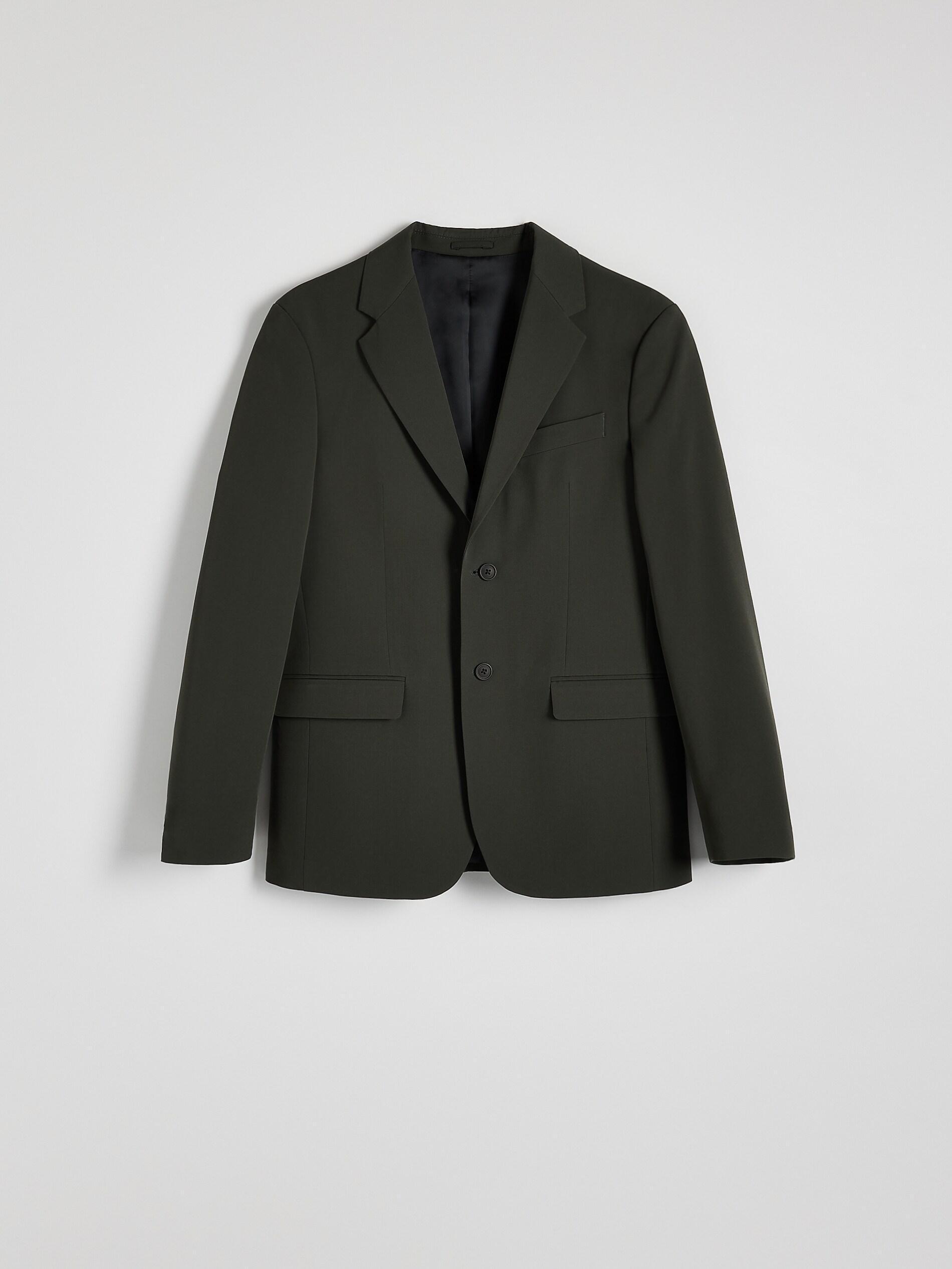Khaki Super Slim Fit Jacket, , large image number 10