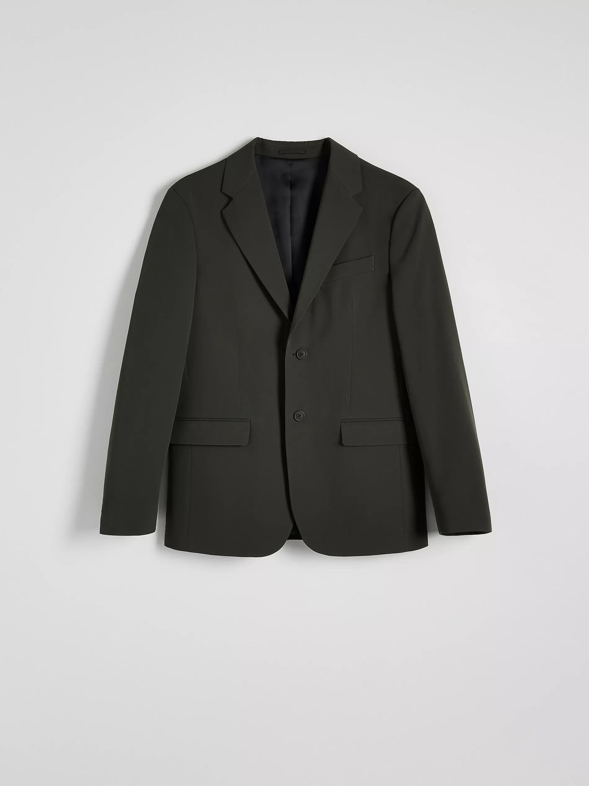 Khaki Super Slim Fit Jacket, , large image number 11