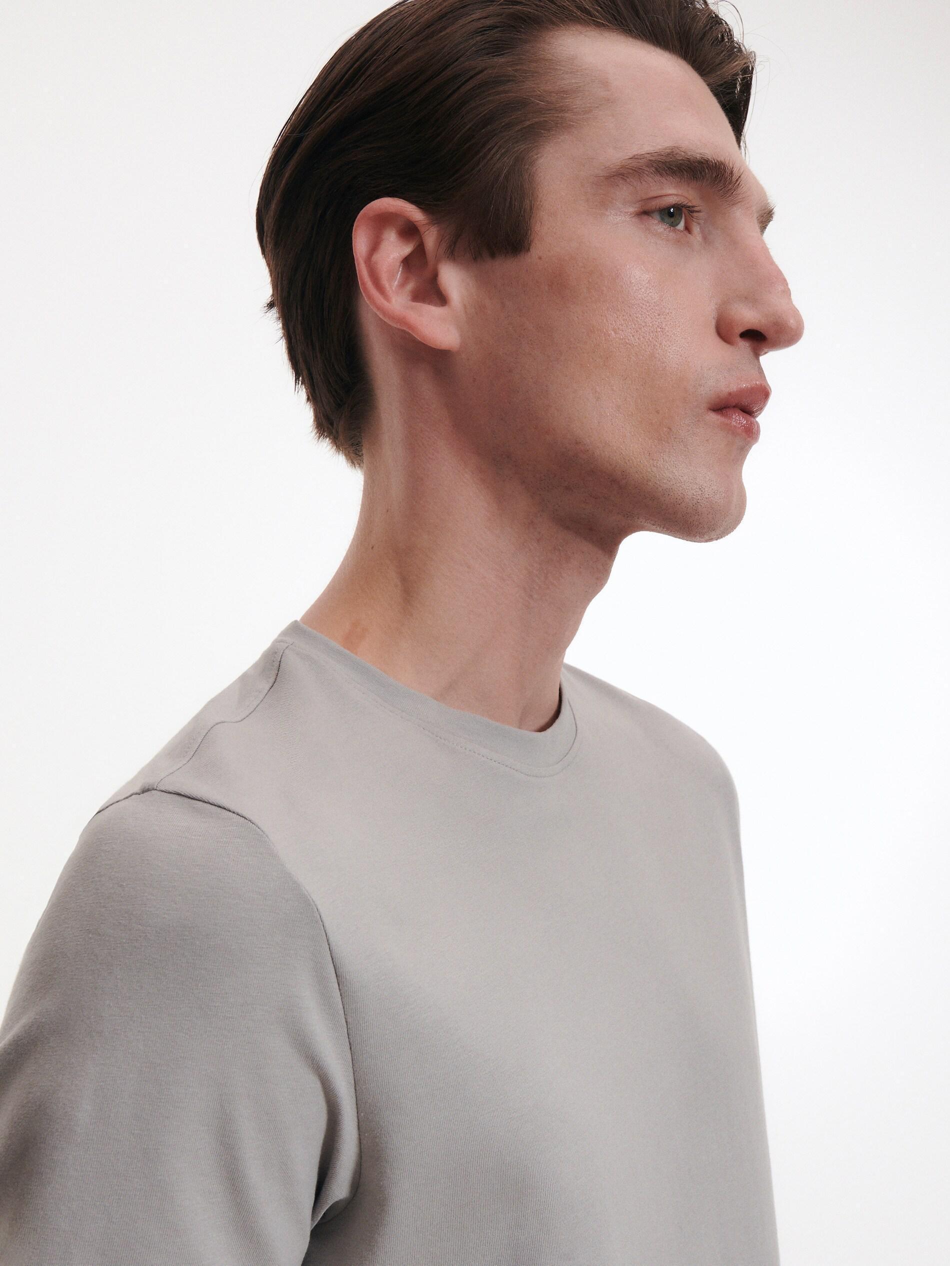 Dark Grey Slim Fit T-Shirt, , large image number 2