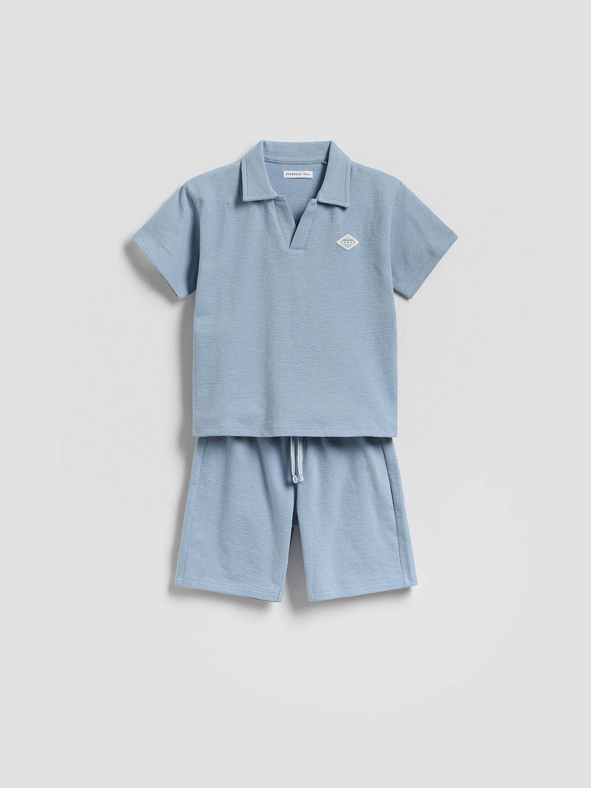Blue Cotton Rich Set, Blue, large image number 0