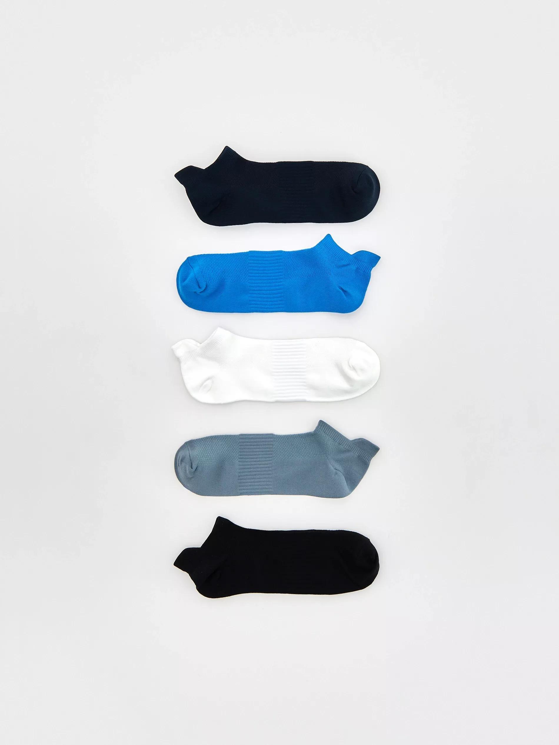 Navy Socks,Set Of 5, , large image number 0