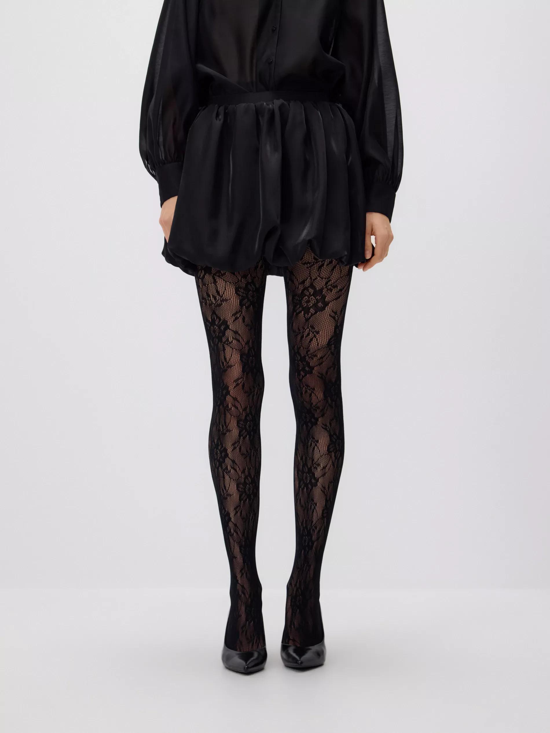 Black Bubble Skirt, Black, medium