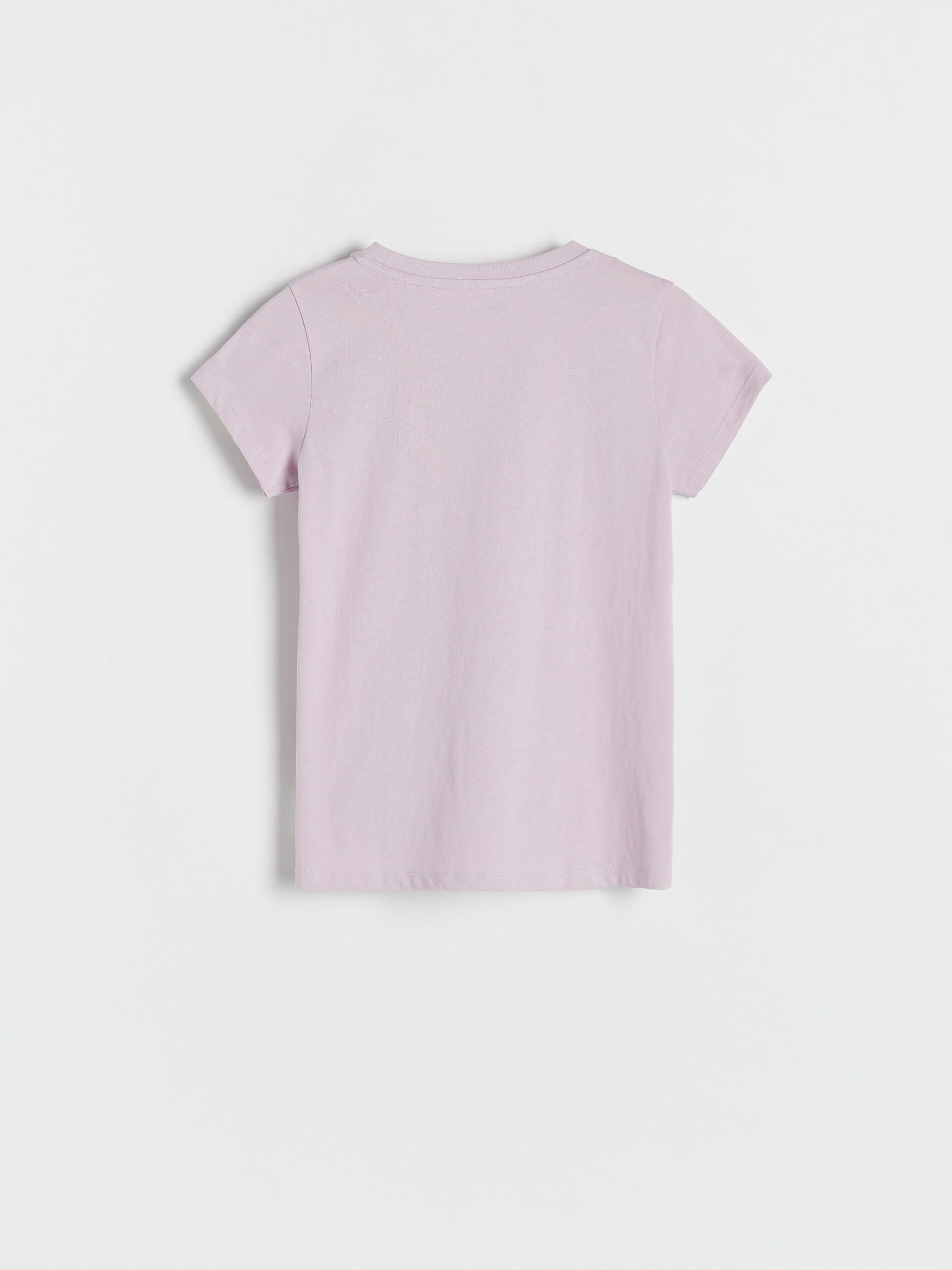 Purple Cotton T-Shirt With Print, Kids Girls, , large image number 4
