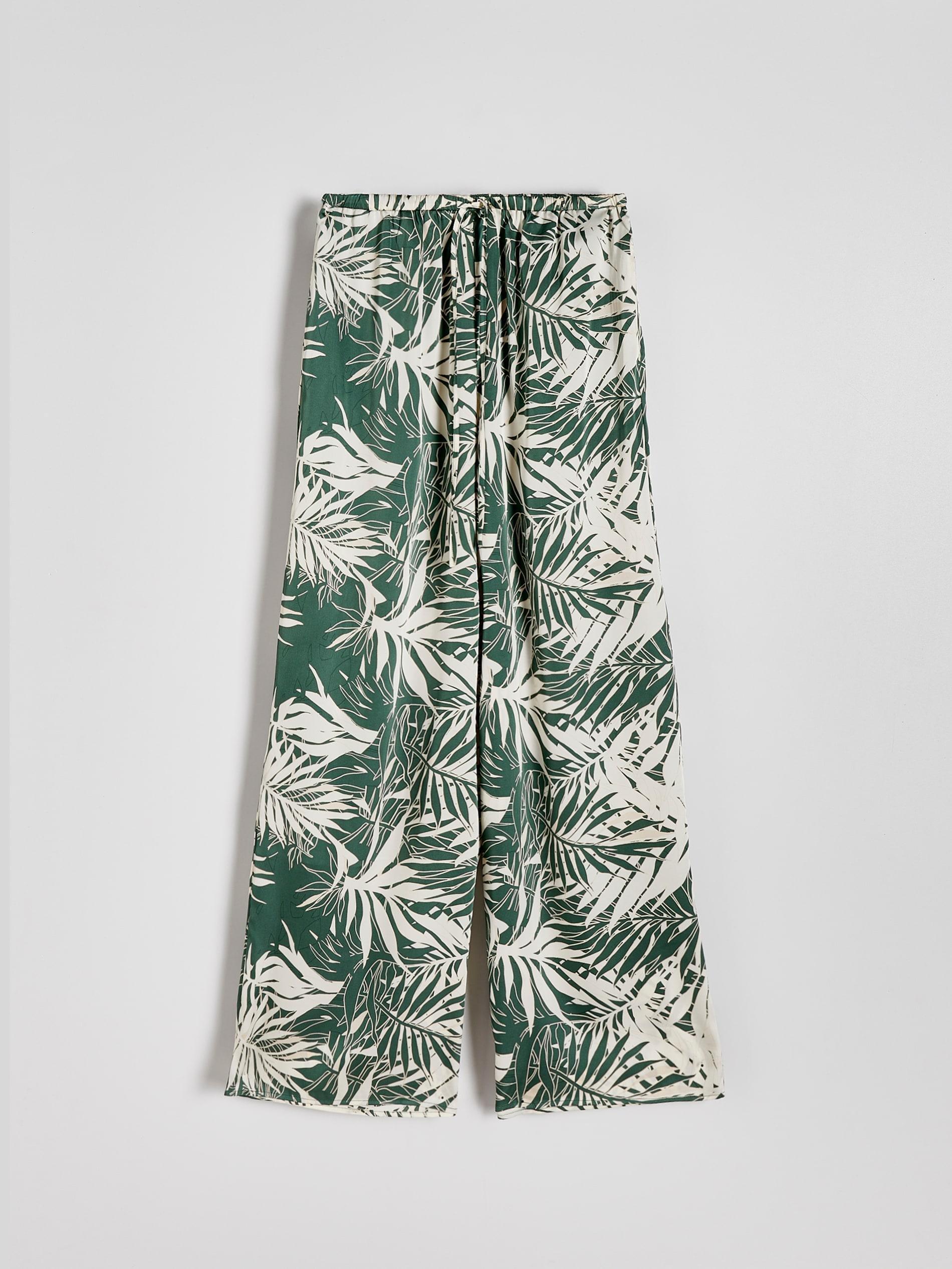 Multicolour Patterned Trousers, , large image number 4