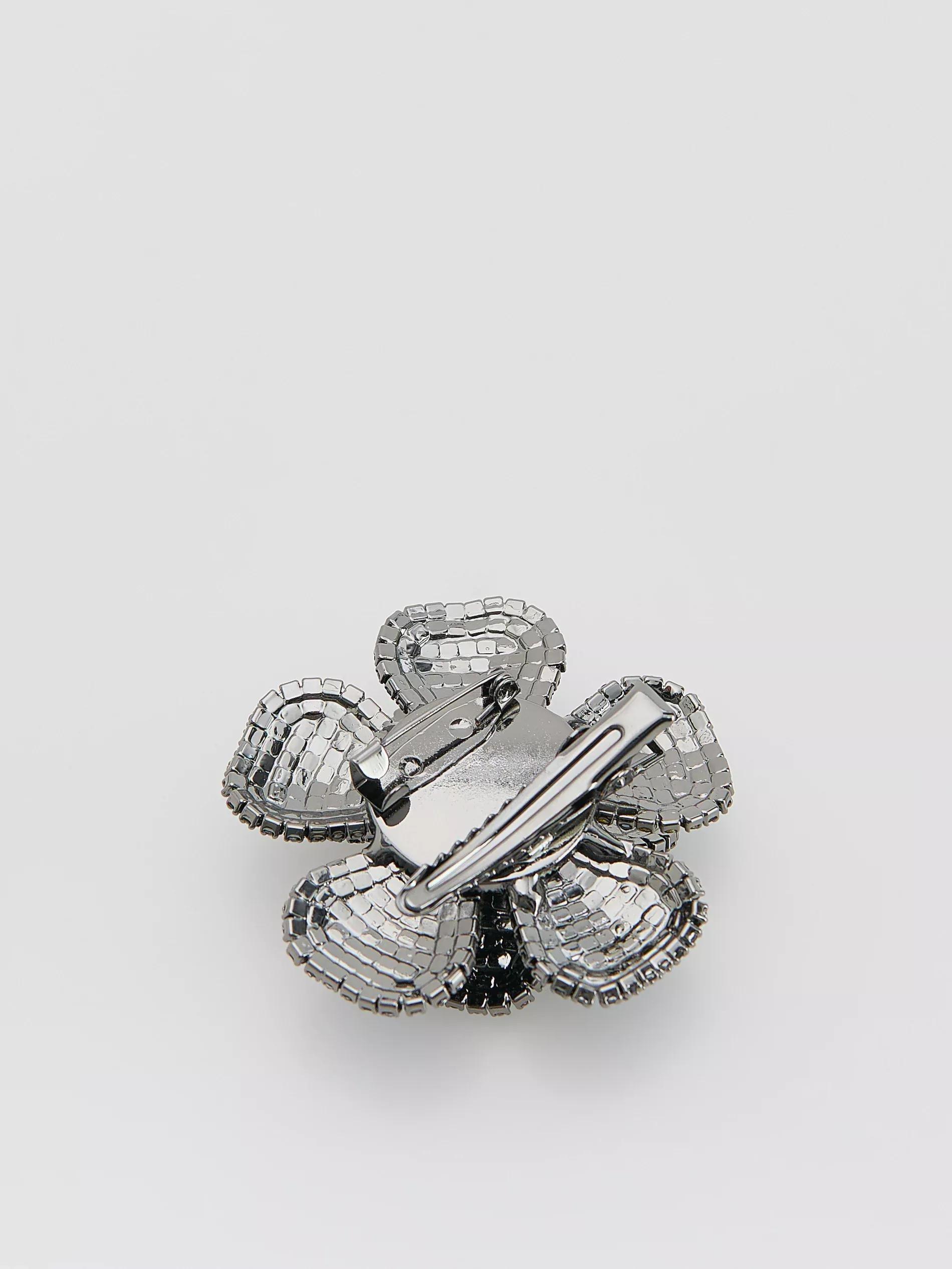 Black Brooch, Black, large image number 1