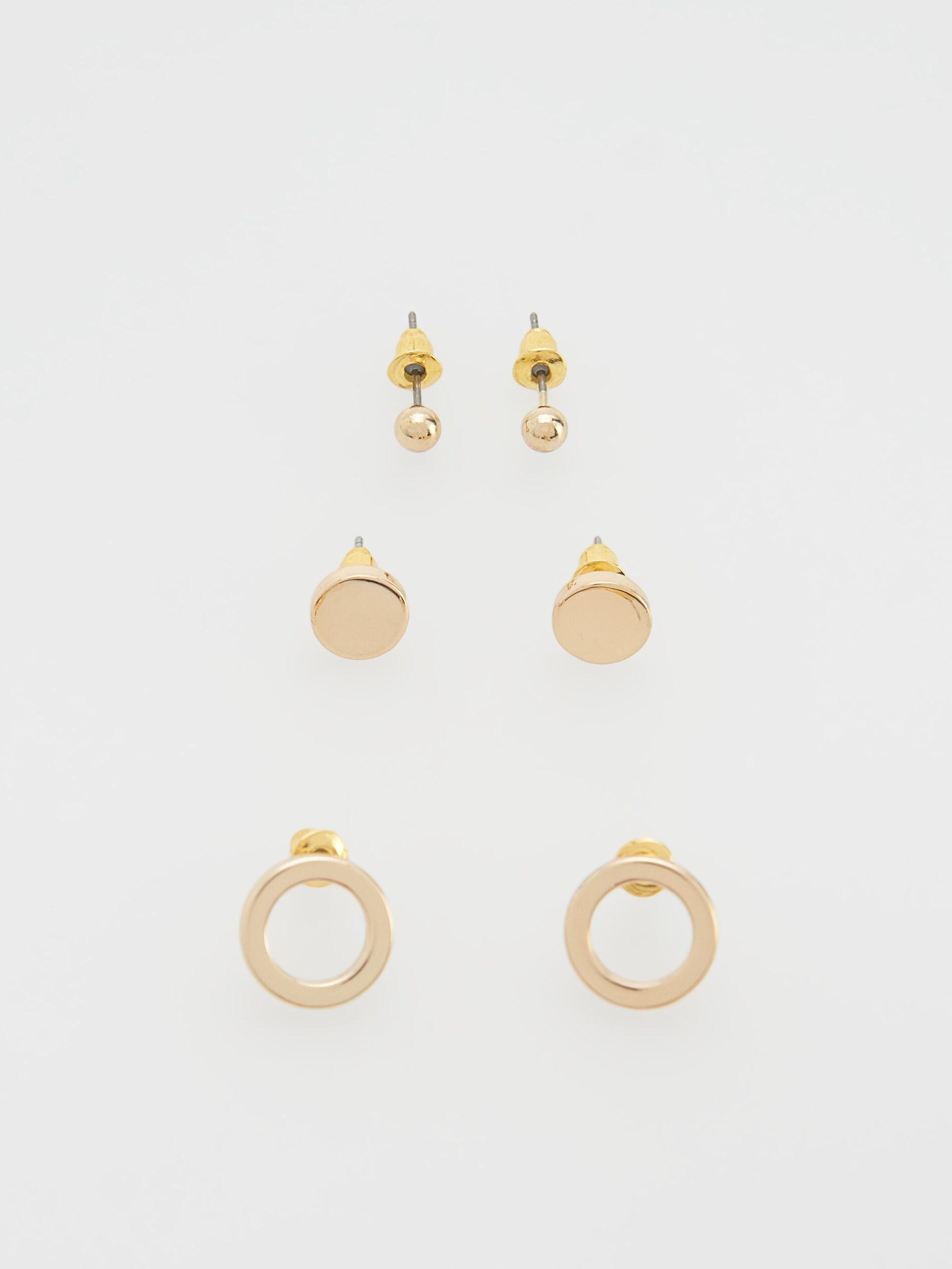 Reserved - Golden Earrings Set