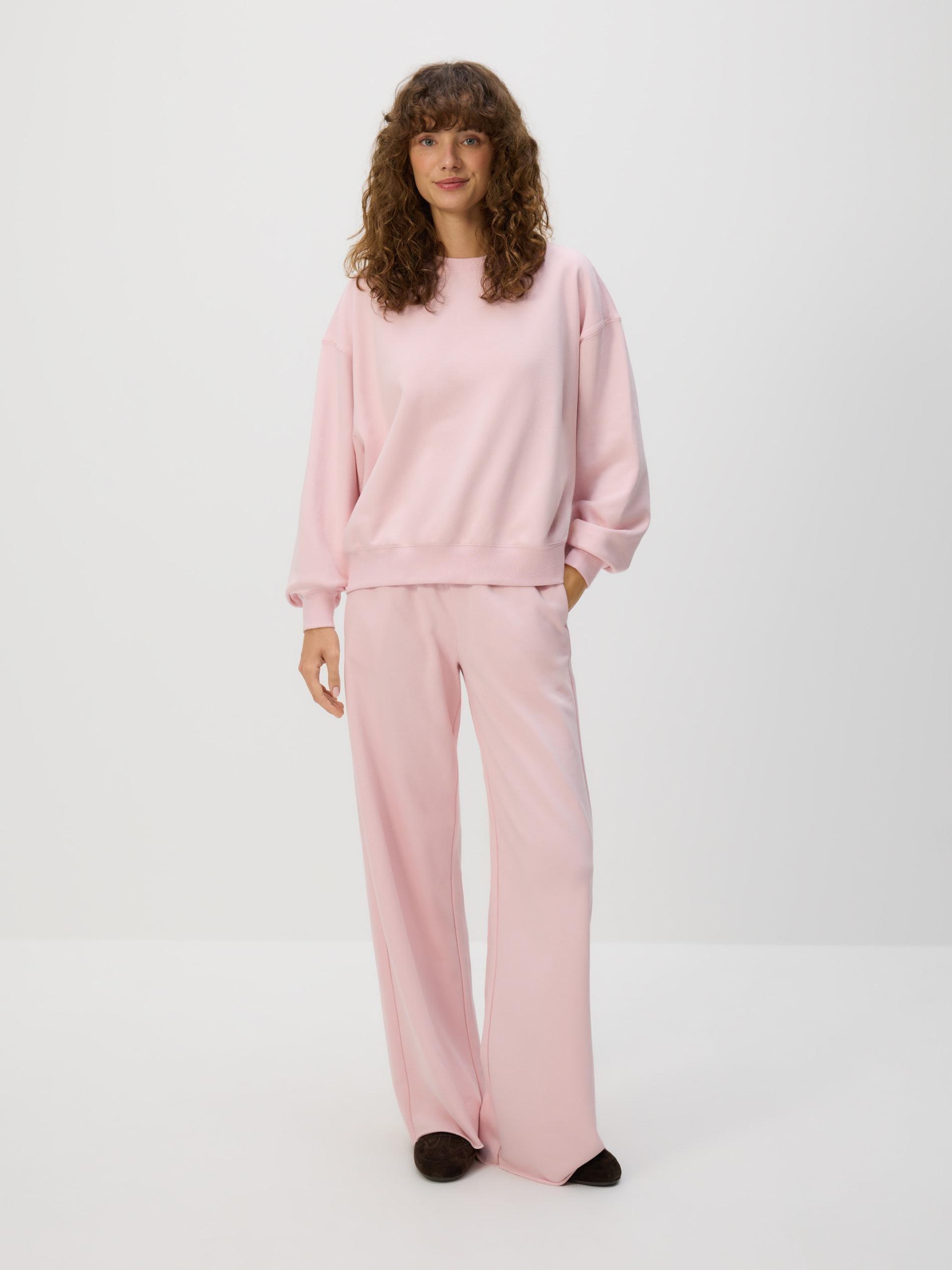 Pink Cotton Sweatshirt, , large image number 1