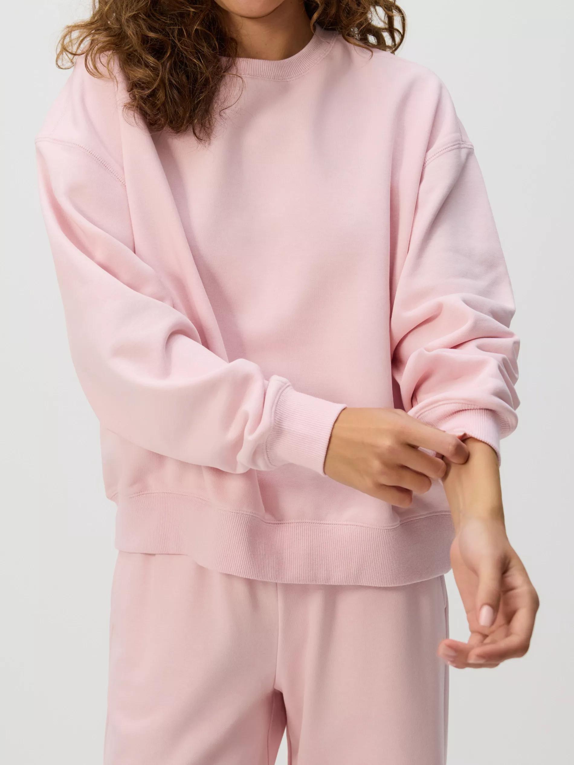 Pink Cotton Sweatshirt, , large image number 2