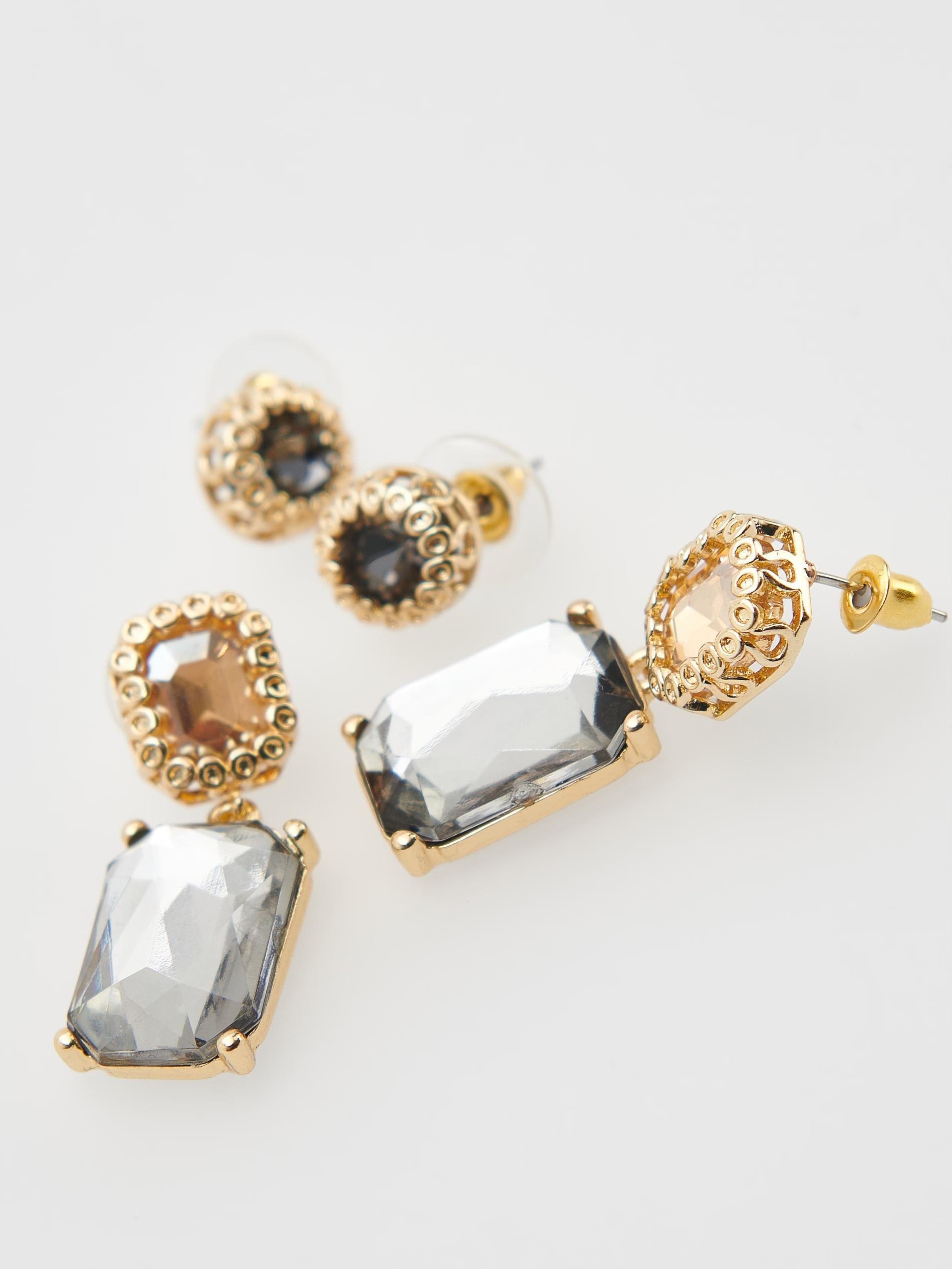 Multicolour Earrings Set, , large image number 2