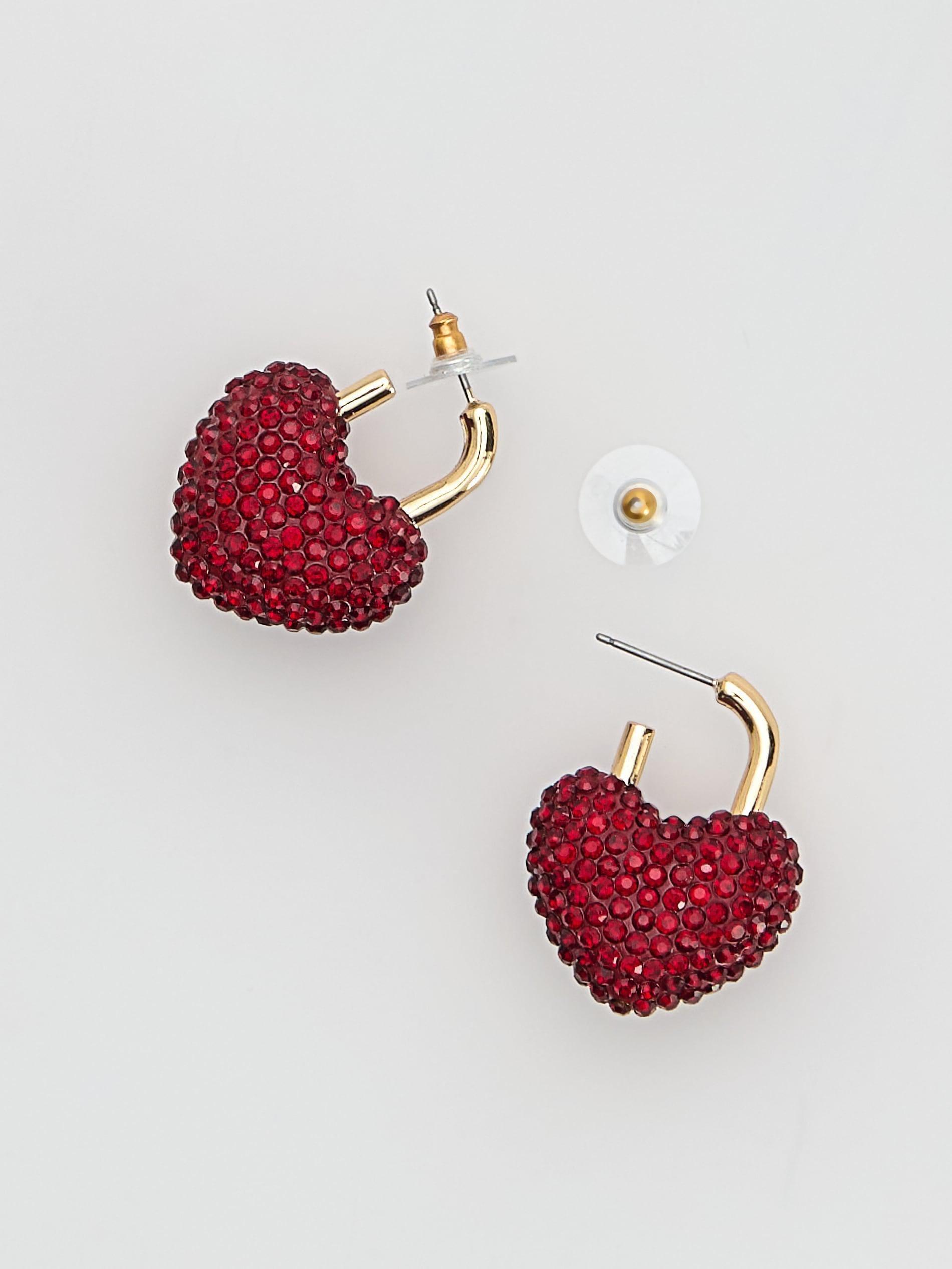 Red Earrings, Red, large image number 1