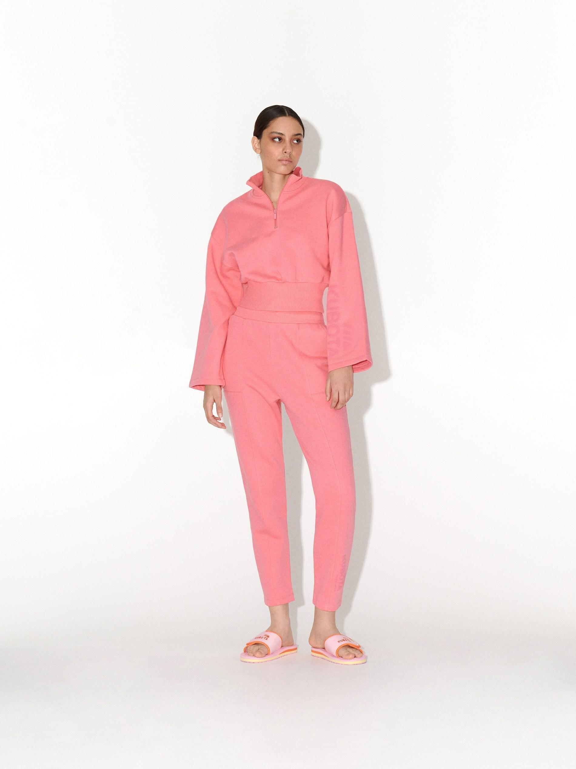 Pink Reserved X Kubota Knitted Sweatshirt, , large image number 0