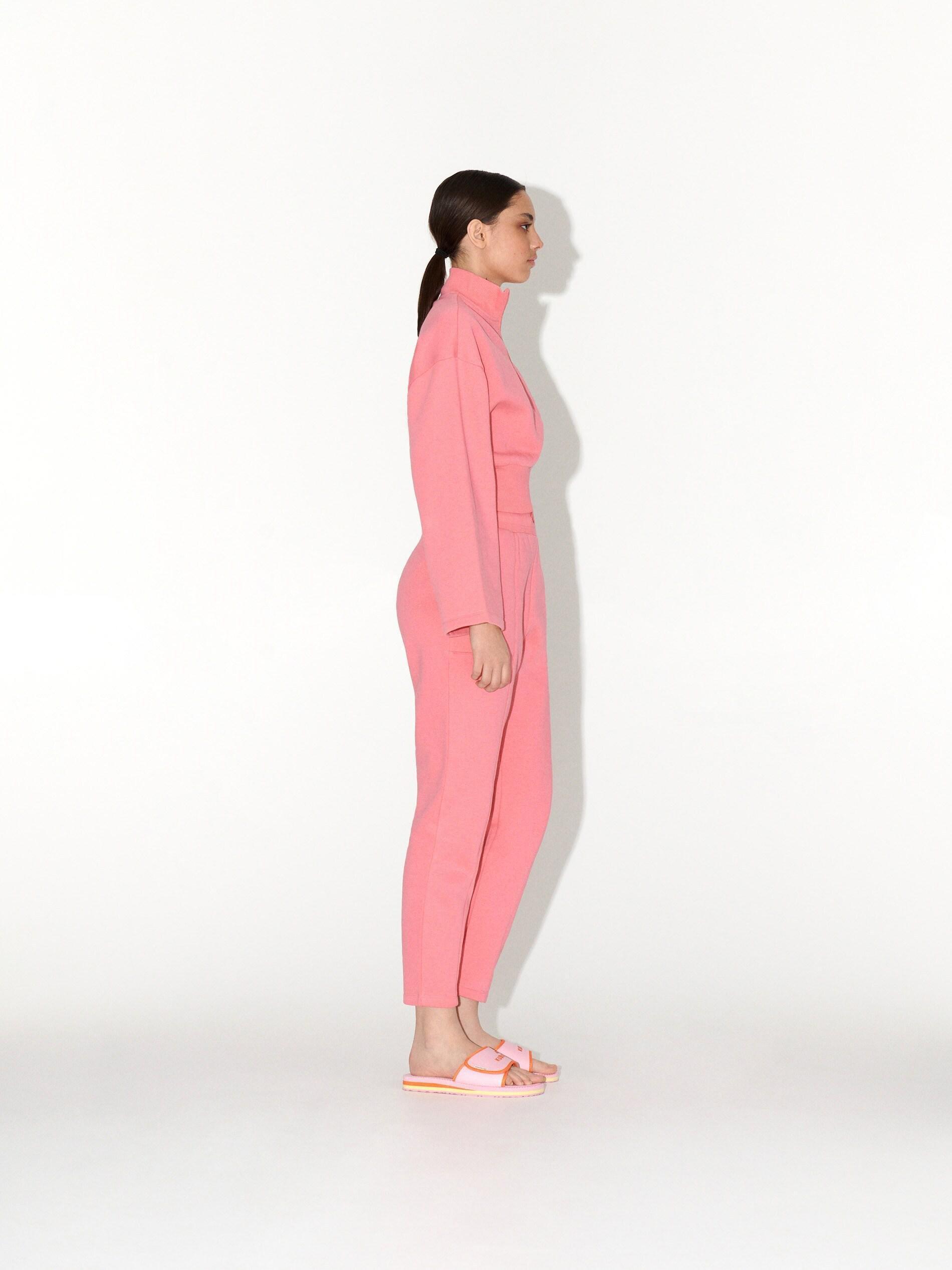 Pink Reserved X Kubota Knitted Sweatshirt, , large image number 1