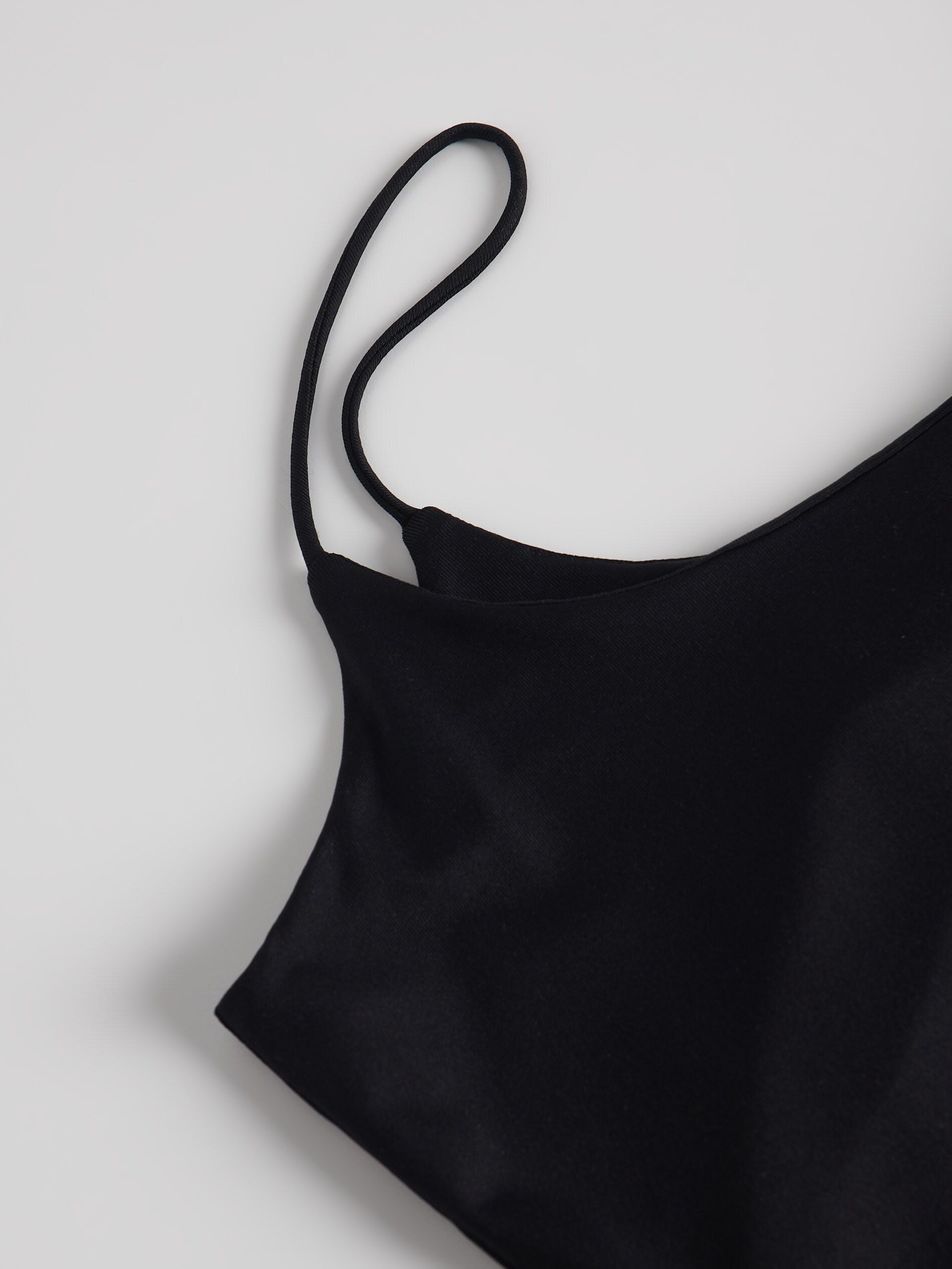 Black Casual Tank Top, , large image number 12