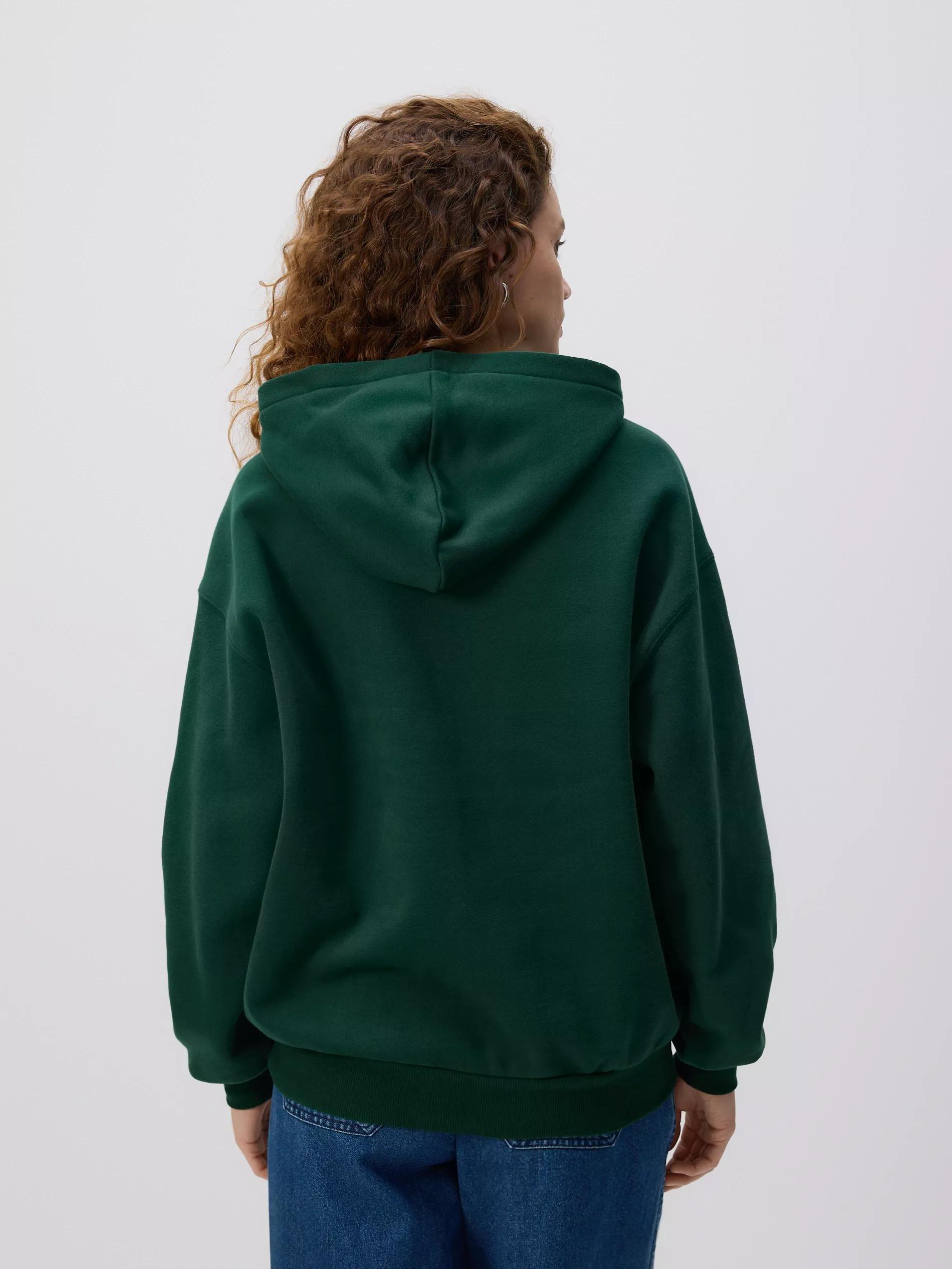 Green Printed Sweatshirt, Khaki, large image number 3