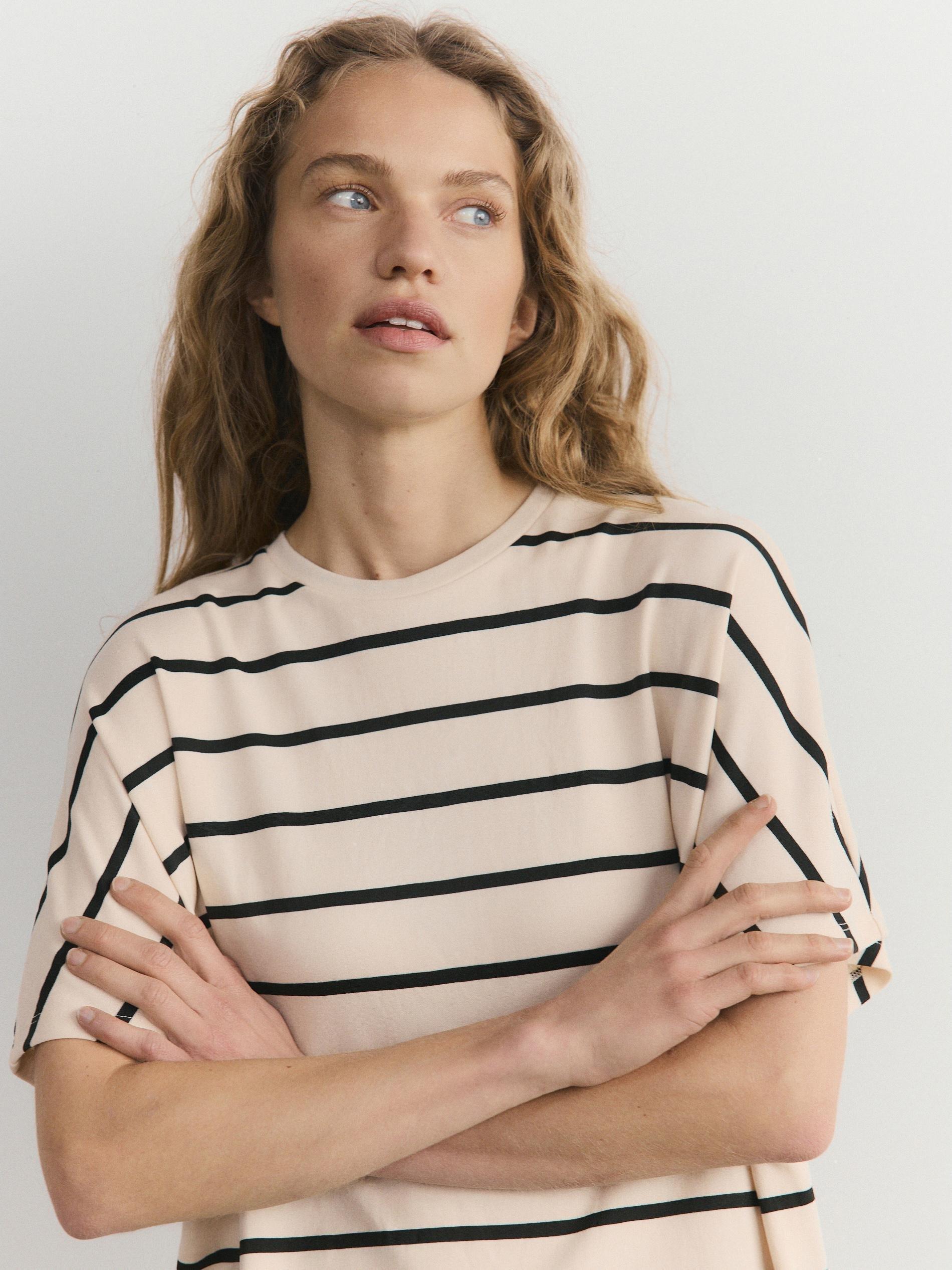 Other Modal Blend Oversized T-Shirt, 7401_ML1, medium