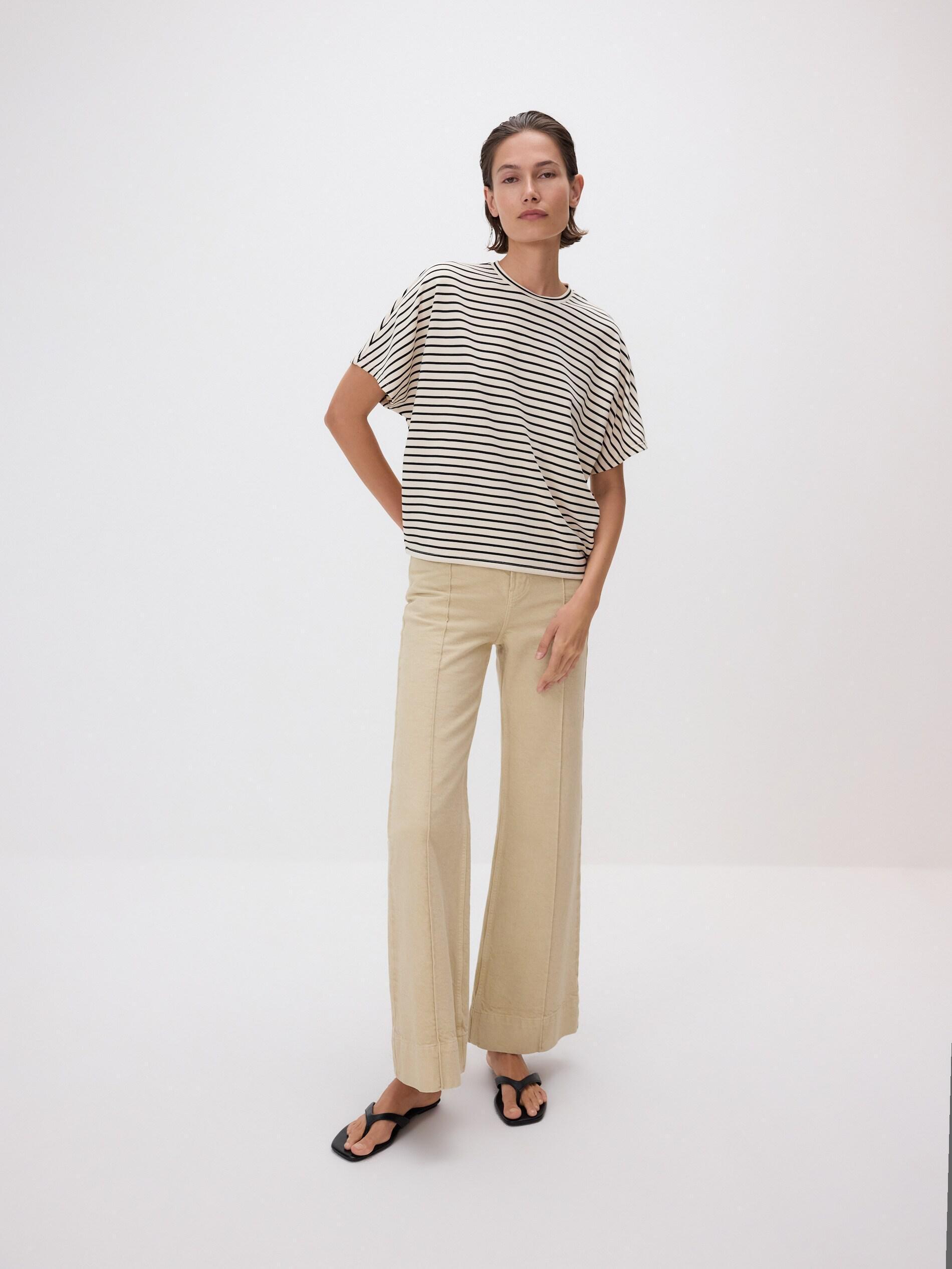 Multicolour Modal Blend Oversized T-Shirt, Multicolor, large image number 1
