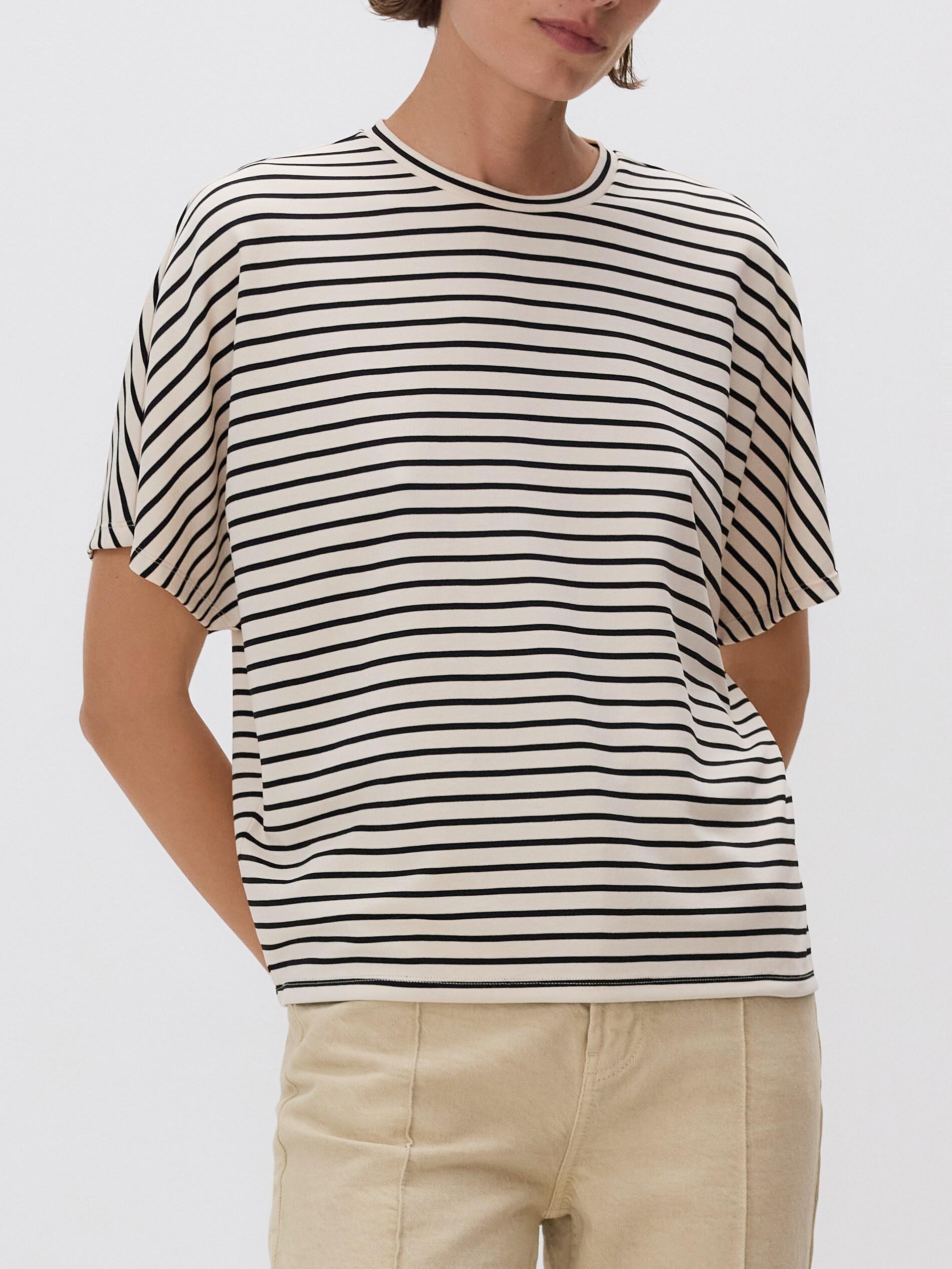 Multicolour Modal Blend Oversized T-Shirt, Multicolor, large image number 2