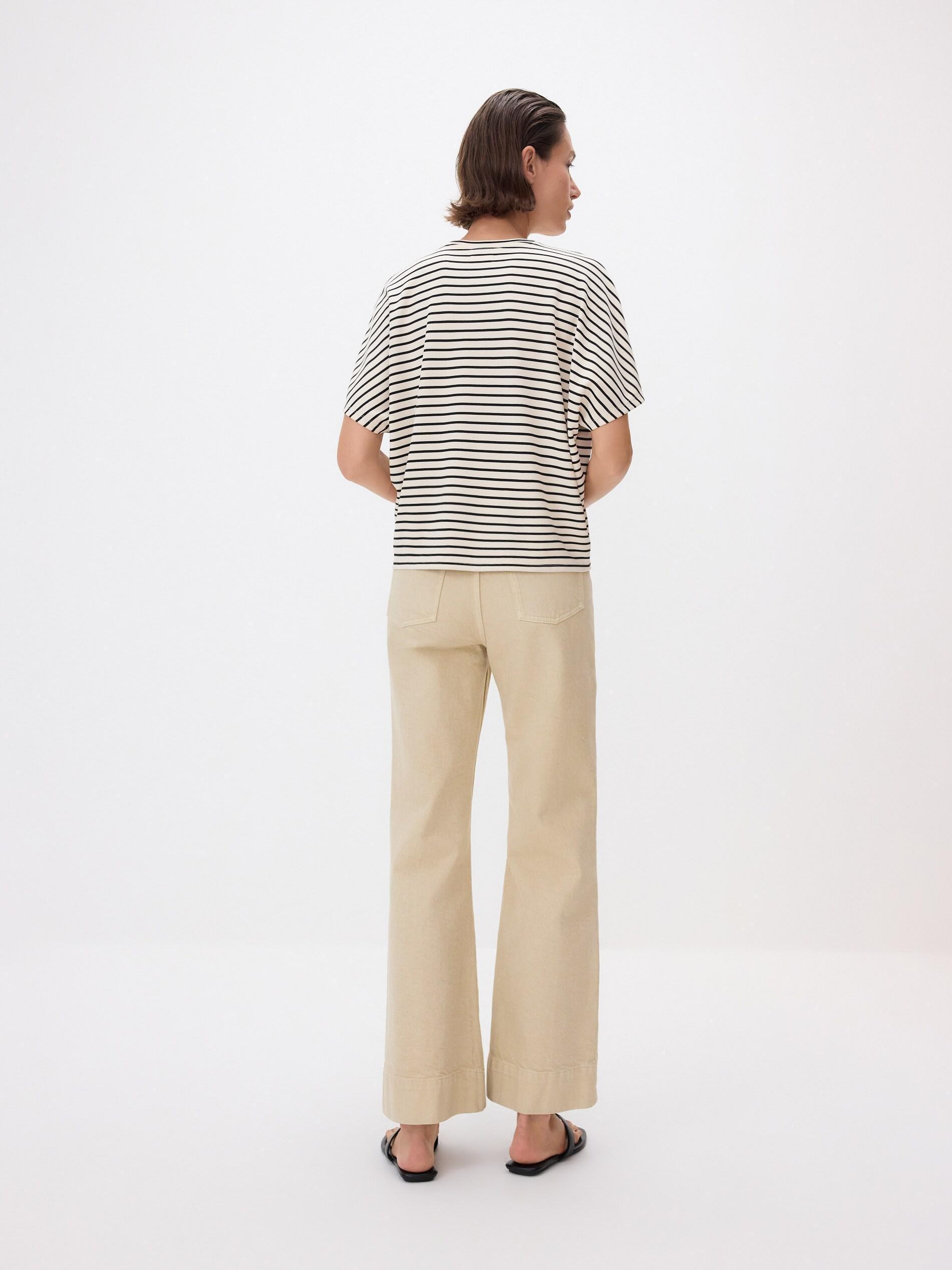 Multicolour Modal Blend Oversized T-Shirt, Multicolor, large image number 3