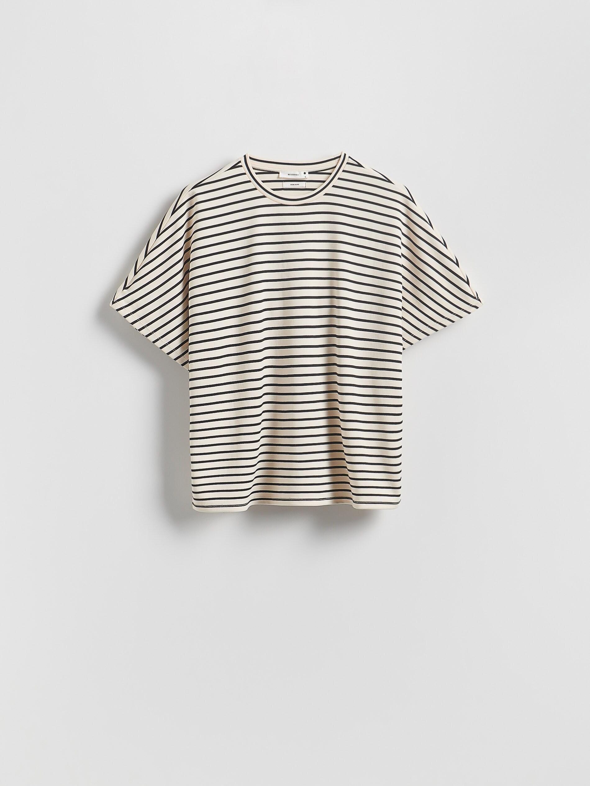 Multicolour Modal Blend Oversized T-Shirt, Multicolor, large image number 4