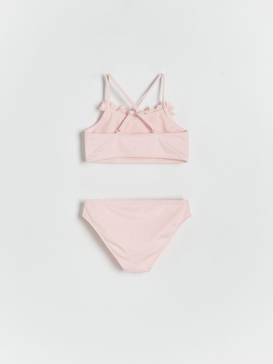 Pink Applique Swimsuit, Kids Girls, , large image number 1