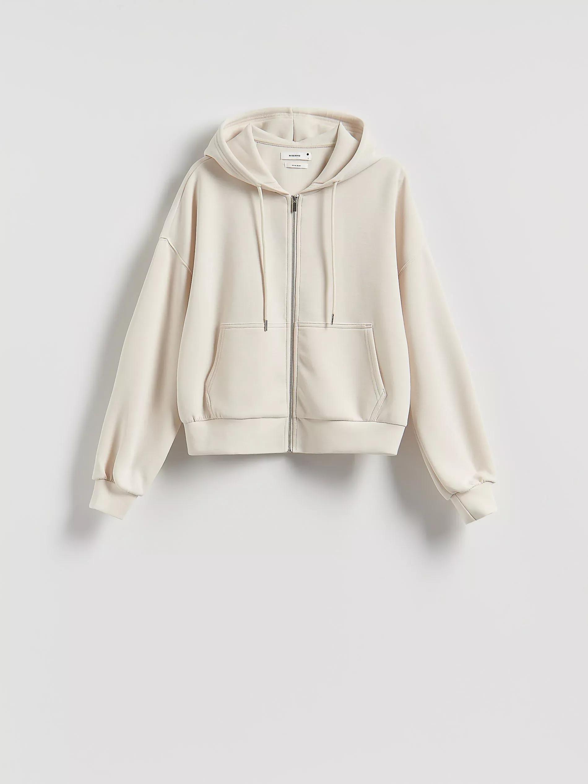 Black Jogging Top, Beige, large image number 4