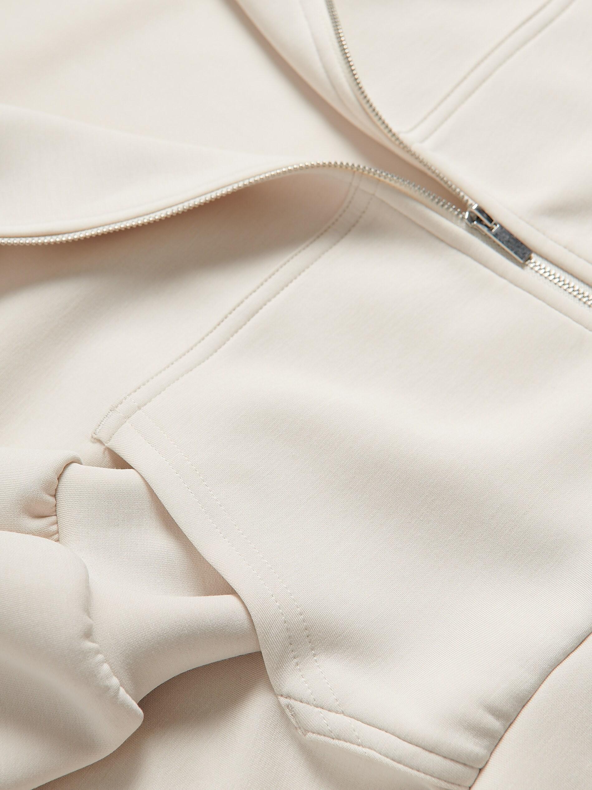 Black Jogging Top, Beige, large image number 5