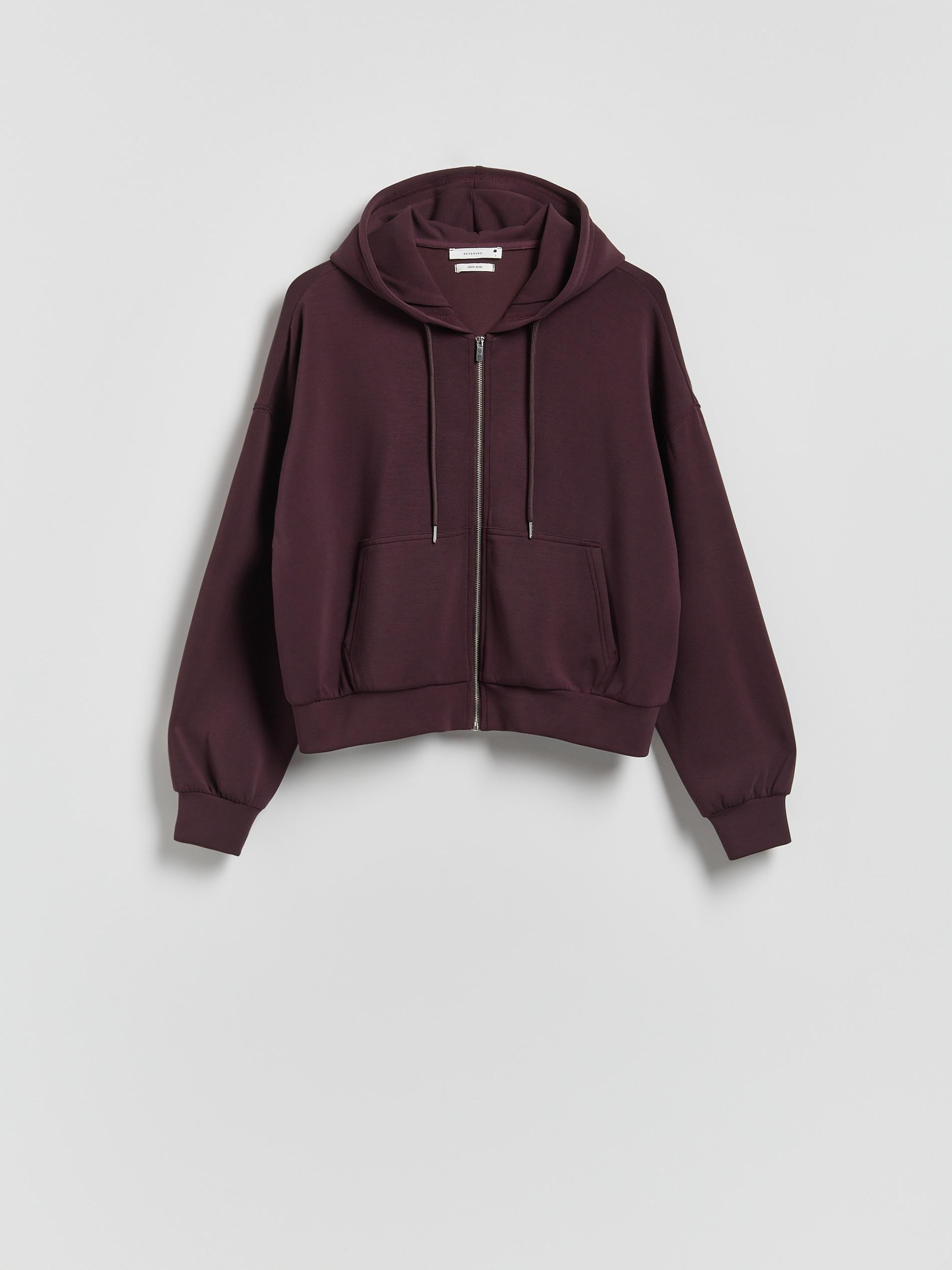 سويت شيرت بقصة واسعة بنفسجي, Purple, medium