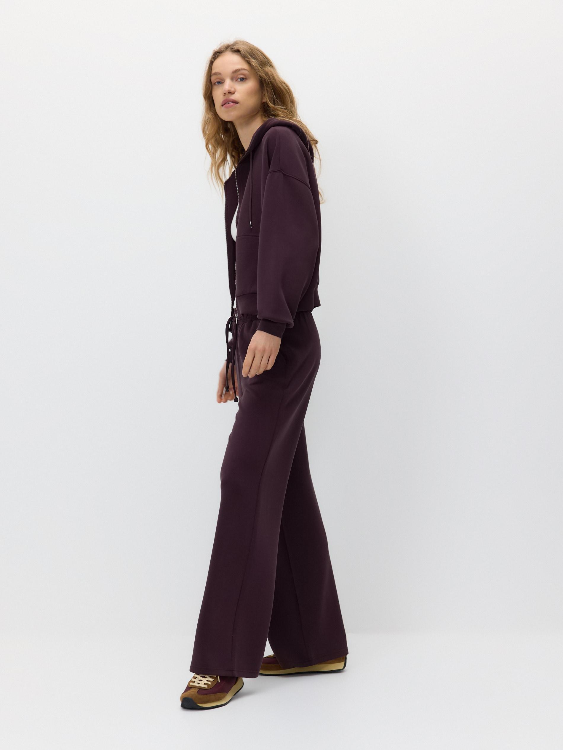 سويت شيرت بقصة واسعة بنفسجي, Purple, large image number 3