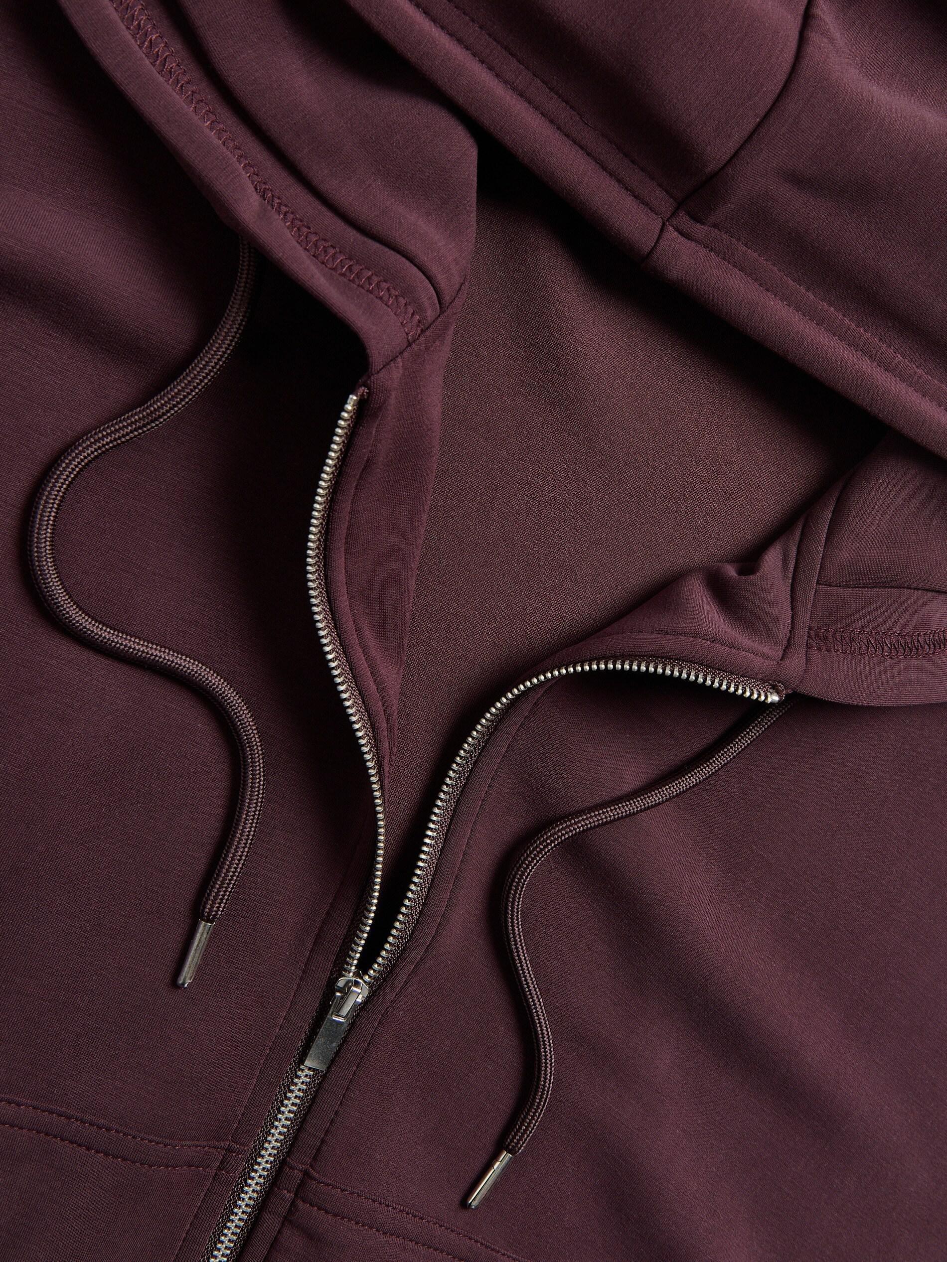 Purple Oversized Sweatshirt, Purple, large image number 5