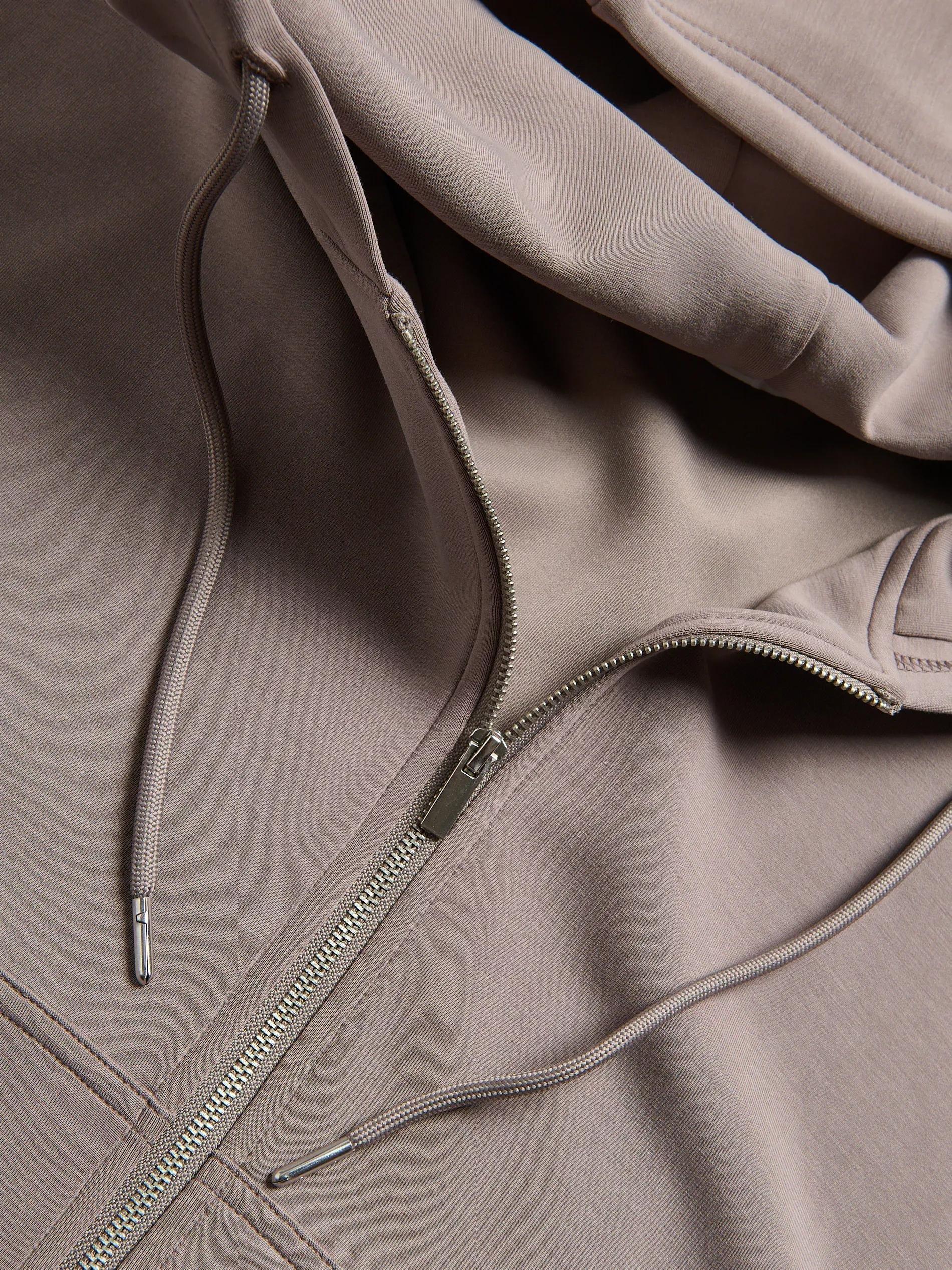 Brown Oversized Sweatshirt, Brown, large image number 5