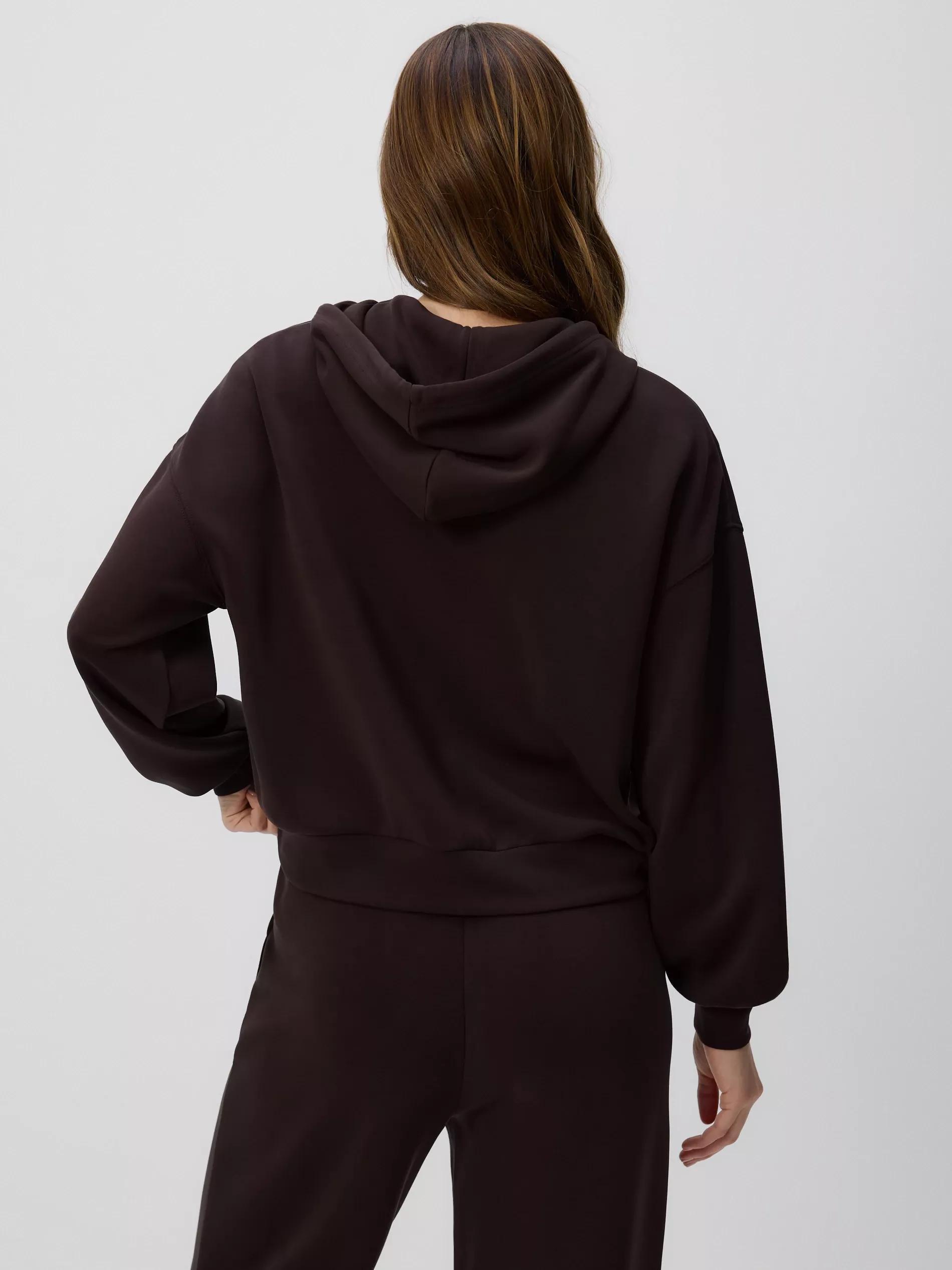 Brown Oversized Sweatshirt, Brown, large image number 2