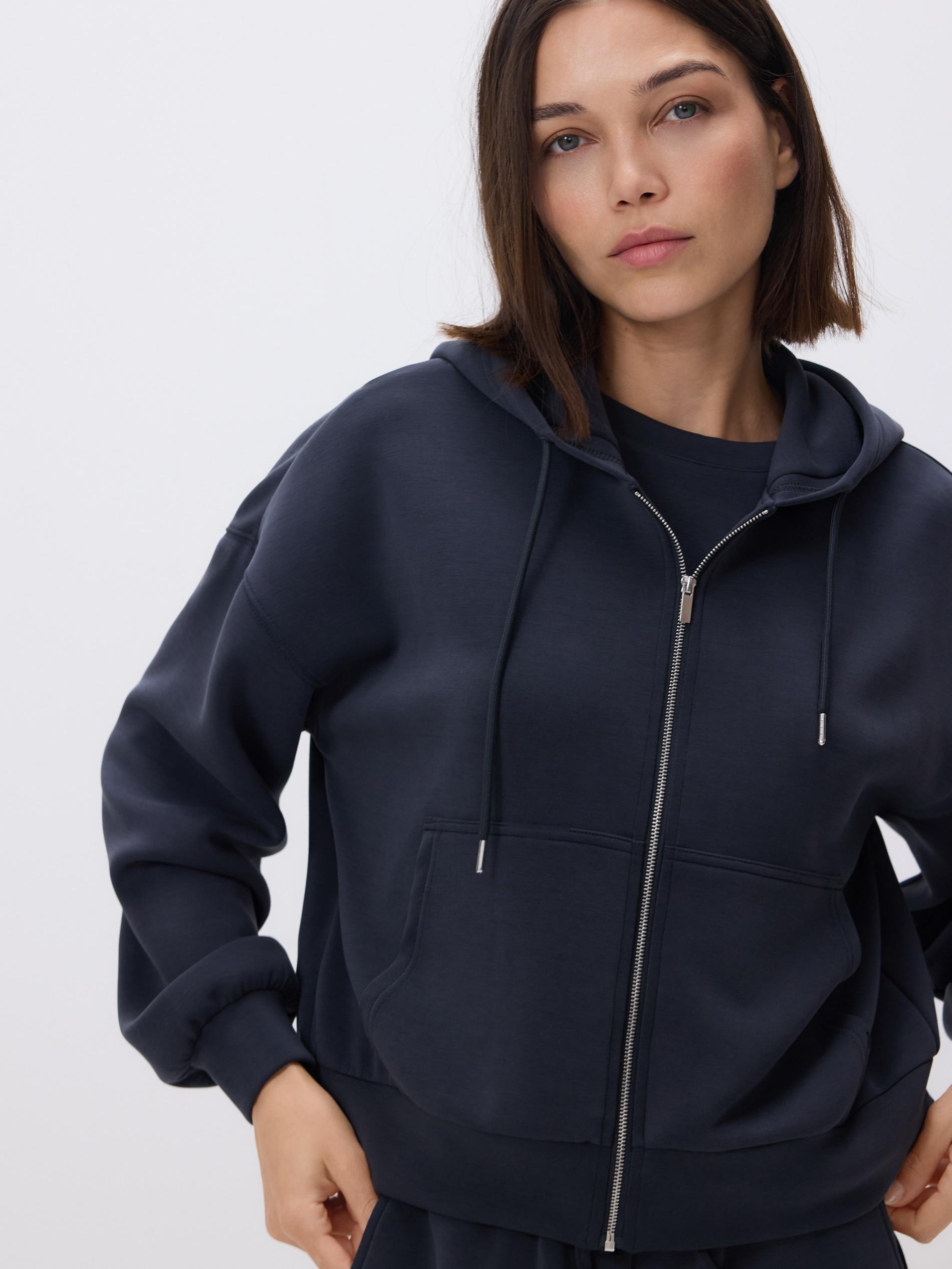 سويت شيرت بقصة واسعة رمادي, Grey, medium