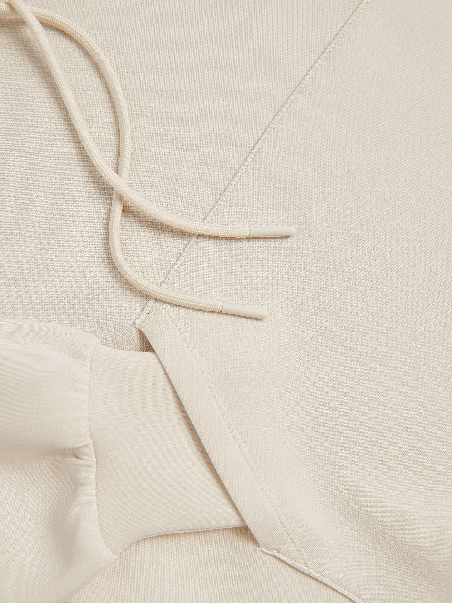 BEIGE Plain sweatshirt with modal, Beige, large image number 5