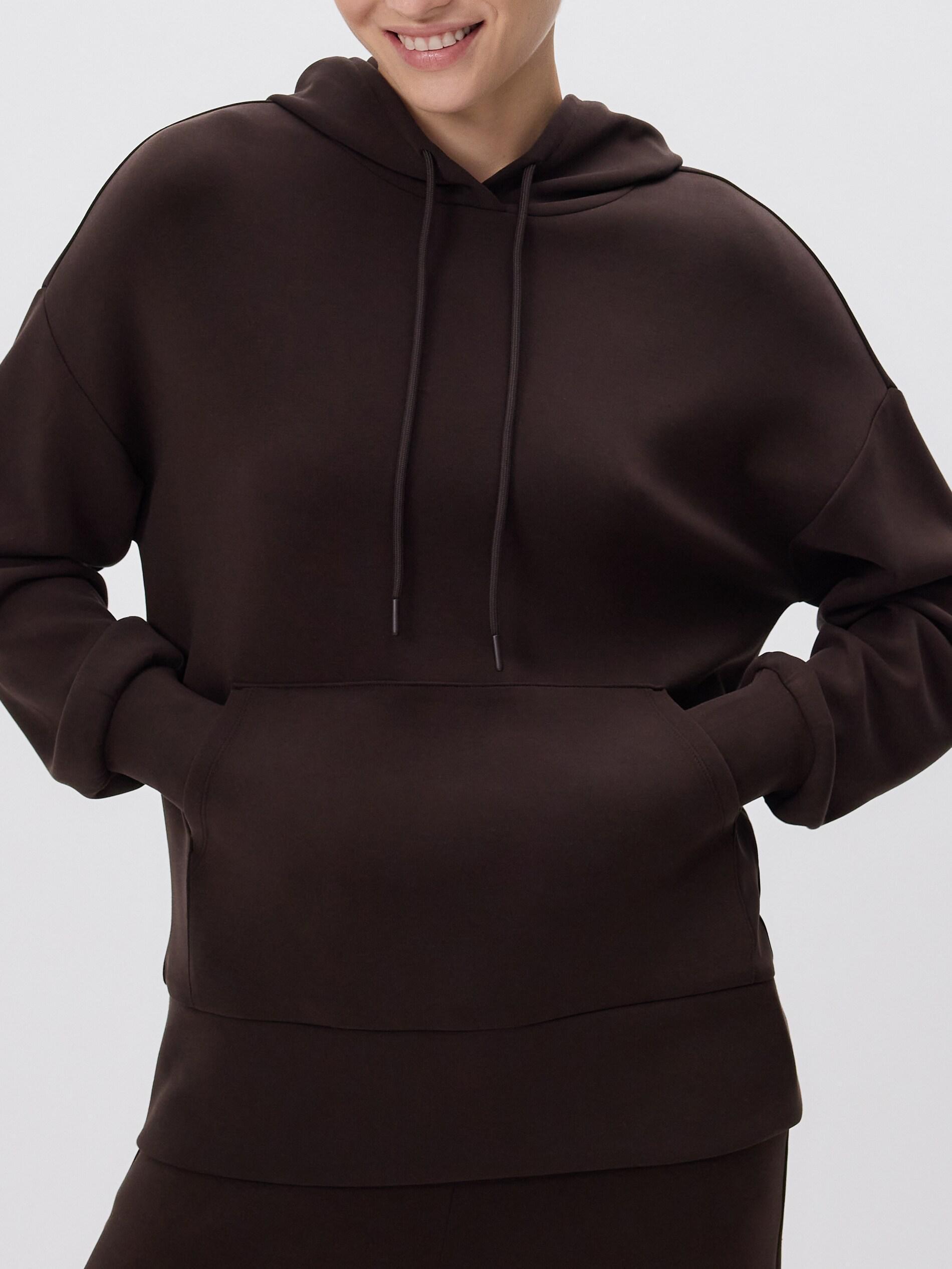 Brown Ladies` Jogging Top, Brown, medium