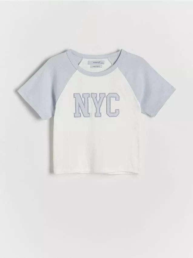 T-Shirt With High Cotton Content And Embroidery, Kids Girls, , large image number 0